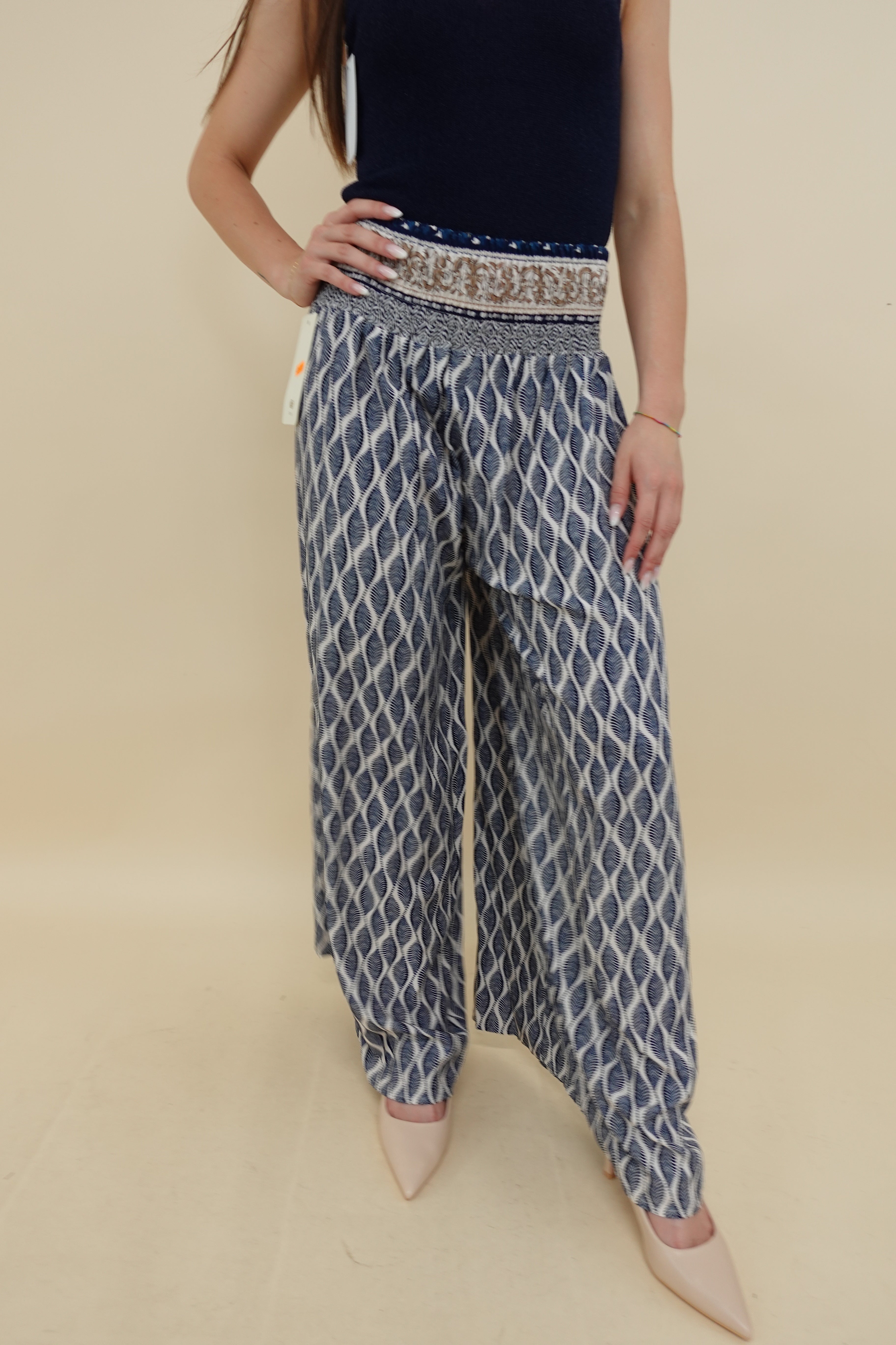Pantalone Africa Blu