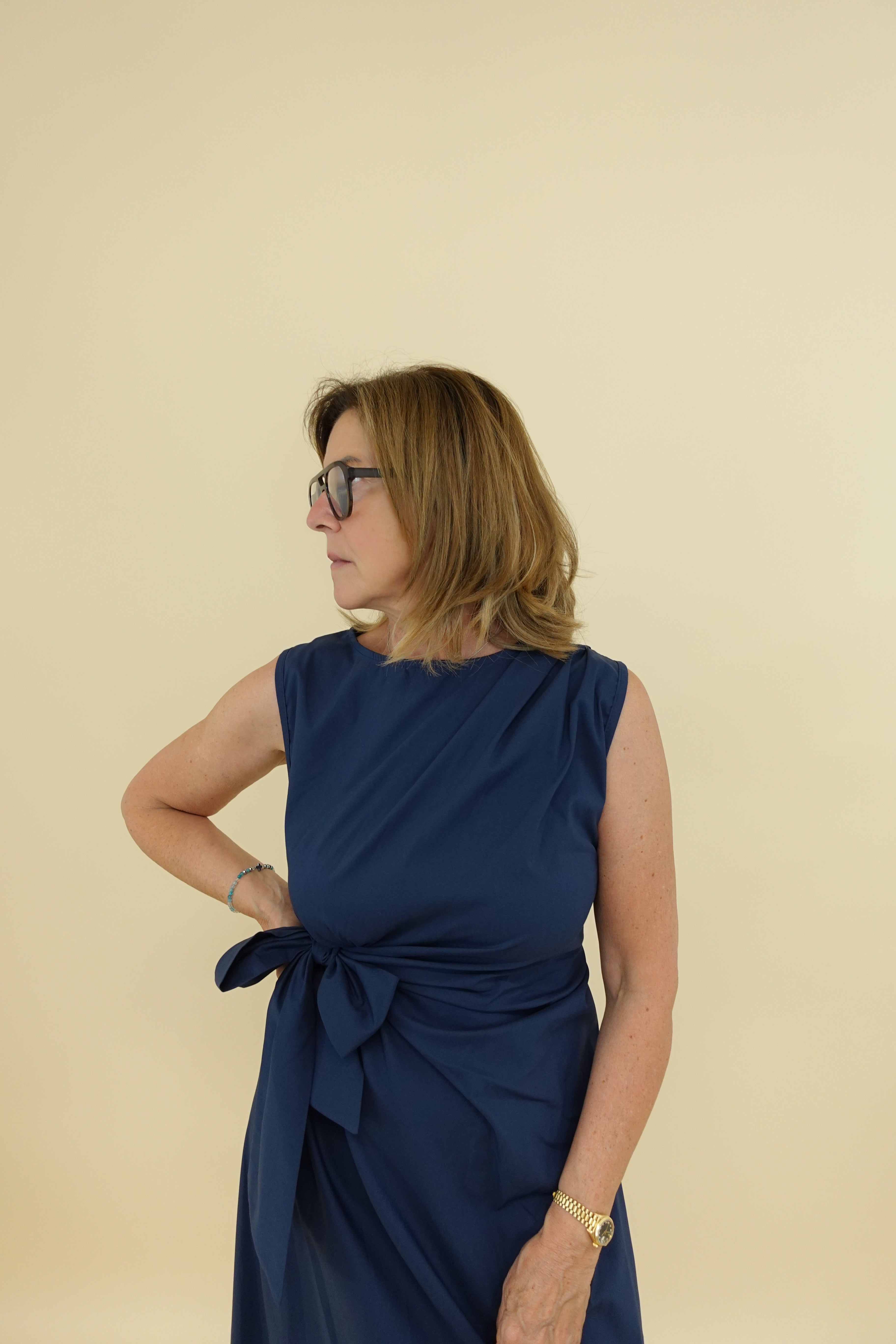 Abito Sabrina Blu