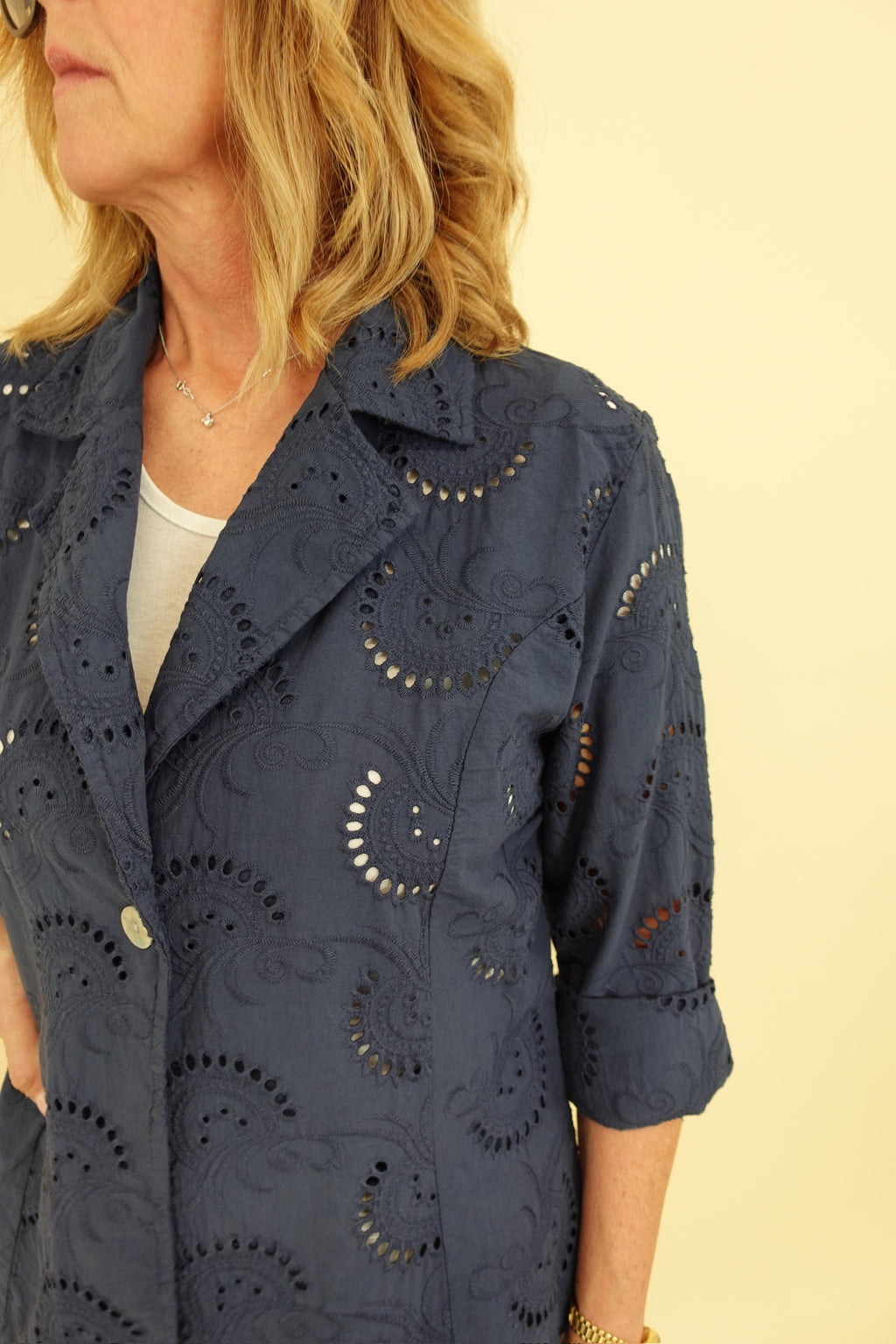 Giacca Margherita Blu