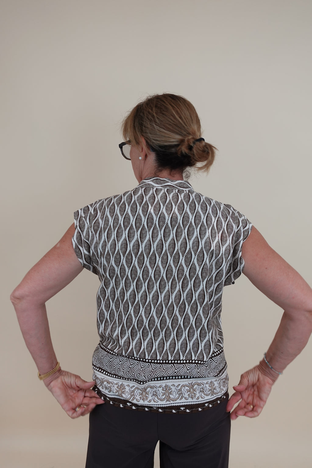 Camicia Erika Marrone