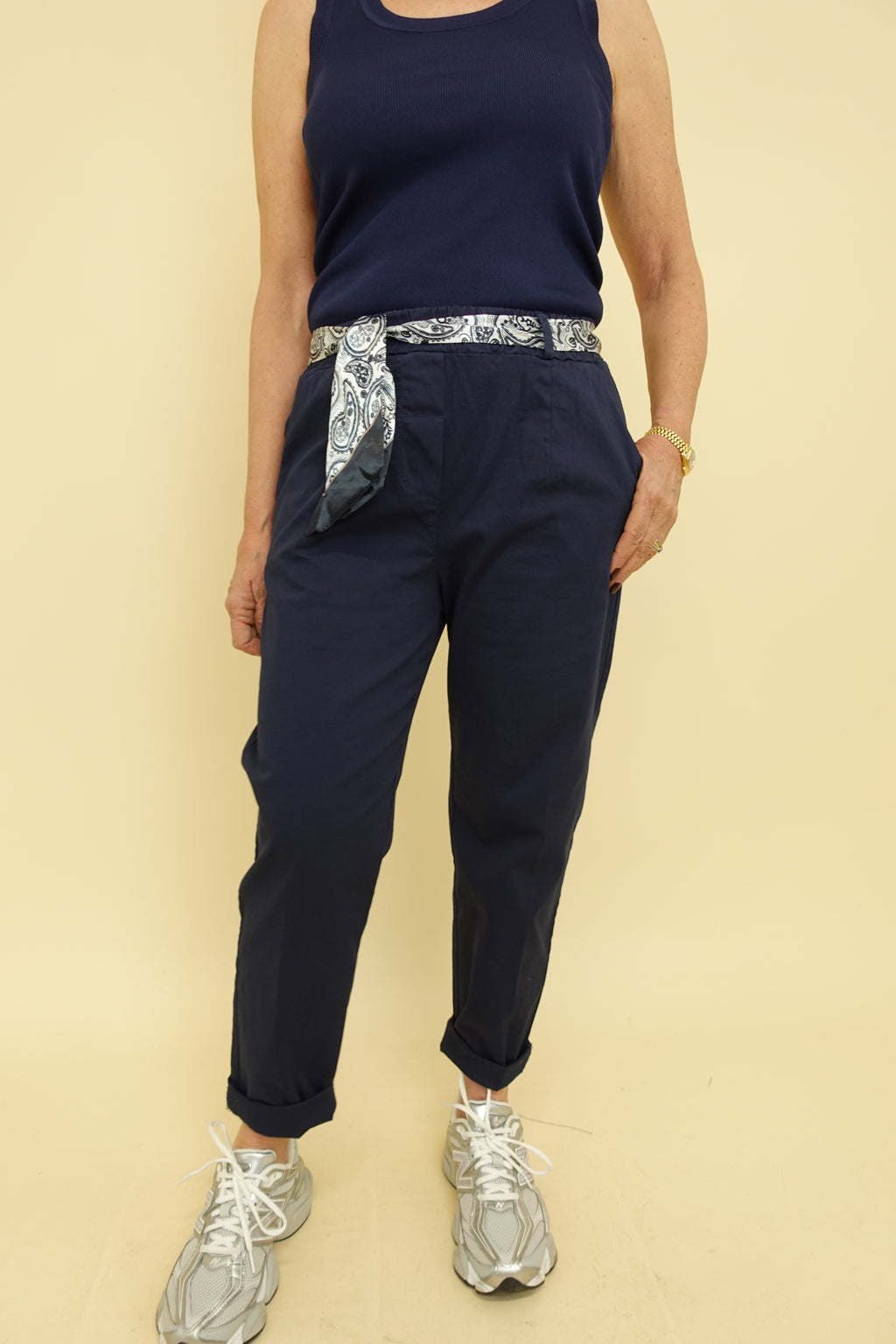 Pantalone London Blu