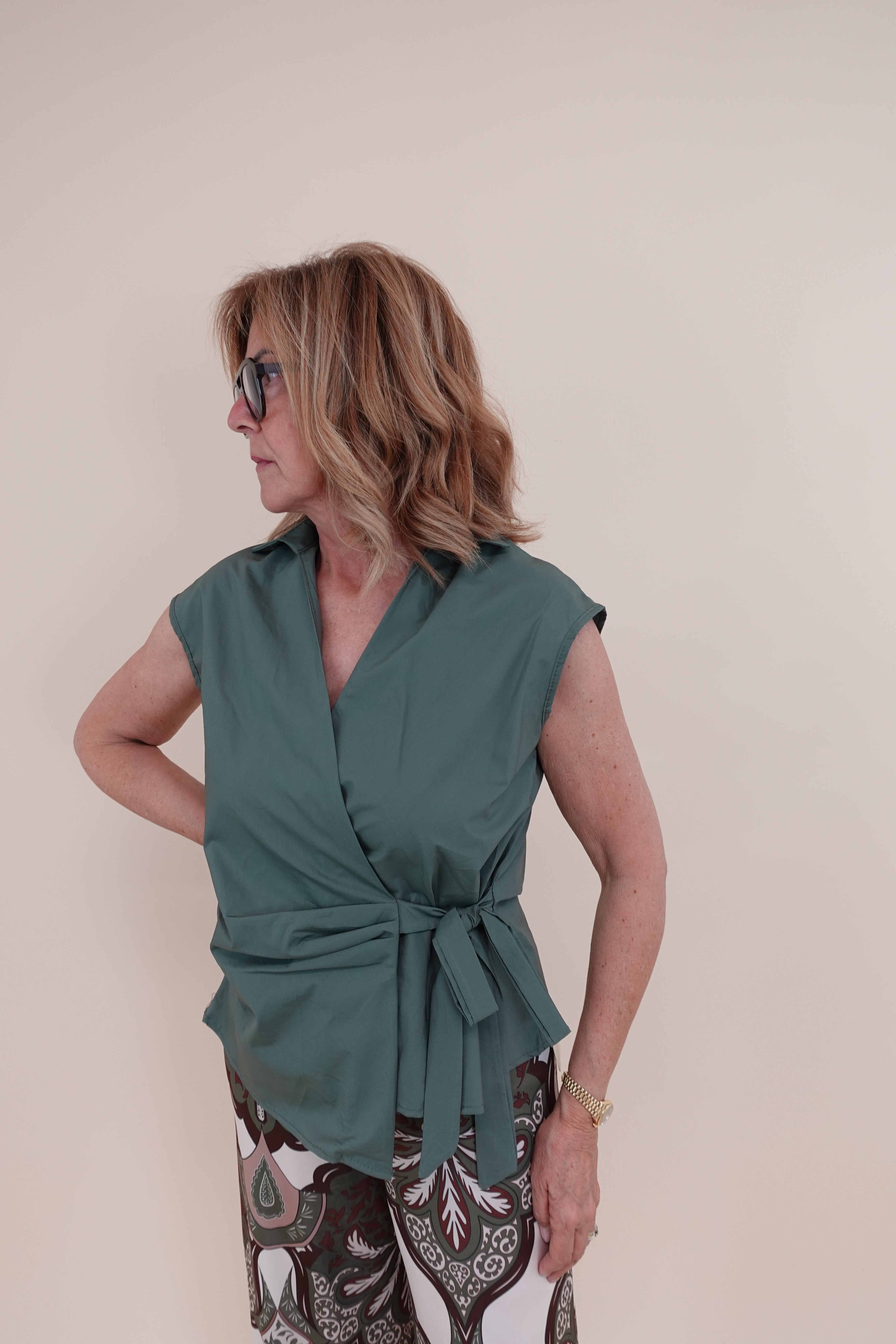 Camicia Nicole Verde