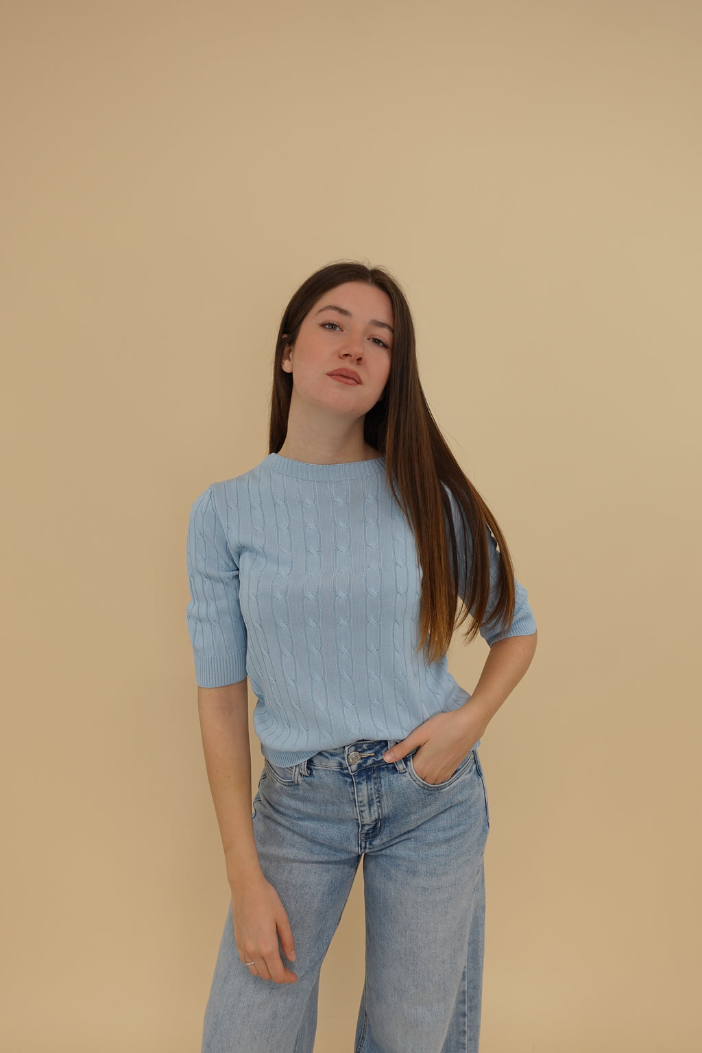 Maglioncino Chiara Azzurro