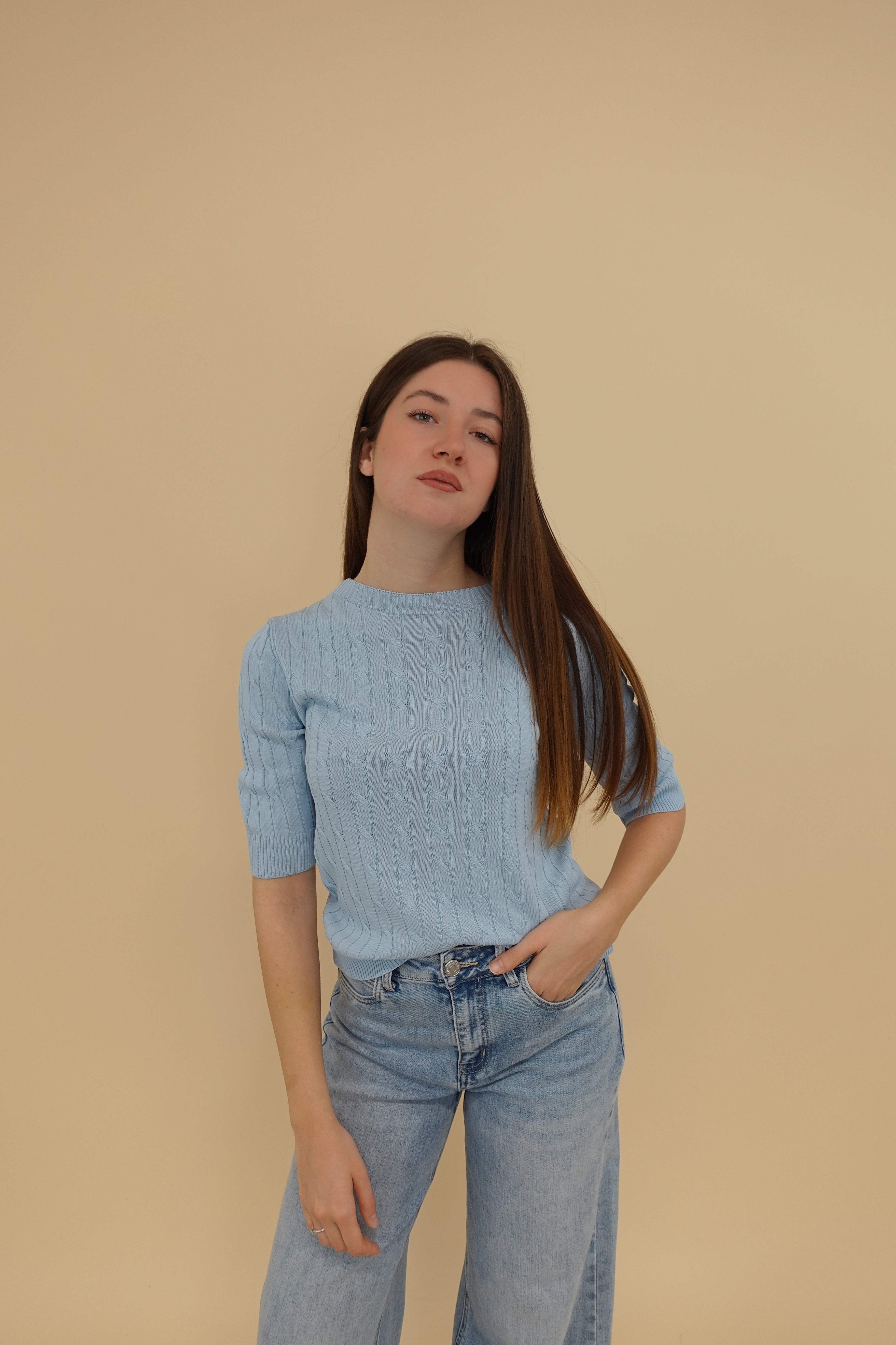 Maglioncino Chiara Azzurro