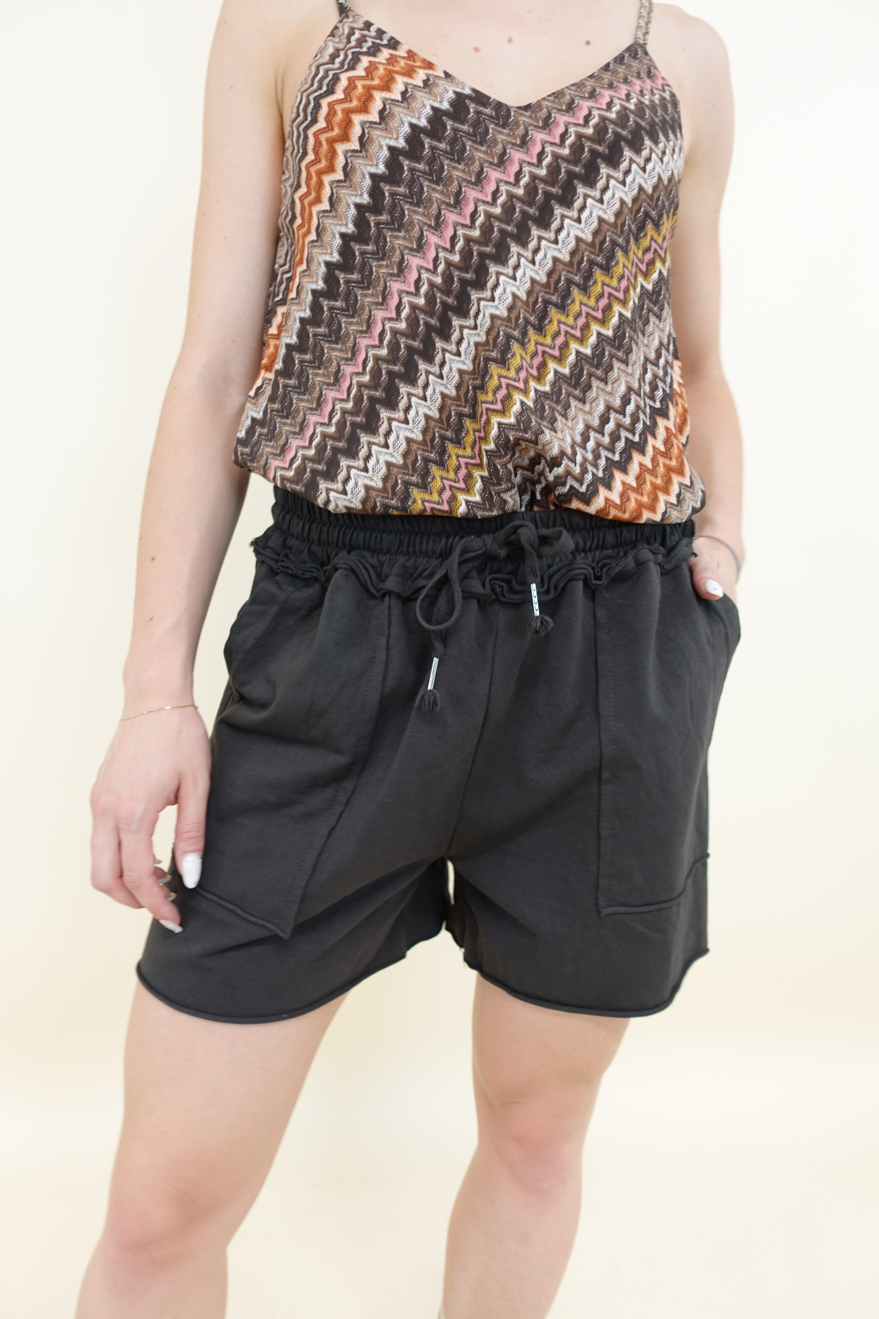 Shorts Sporty Marrone