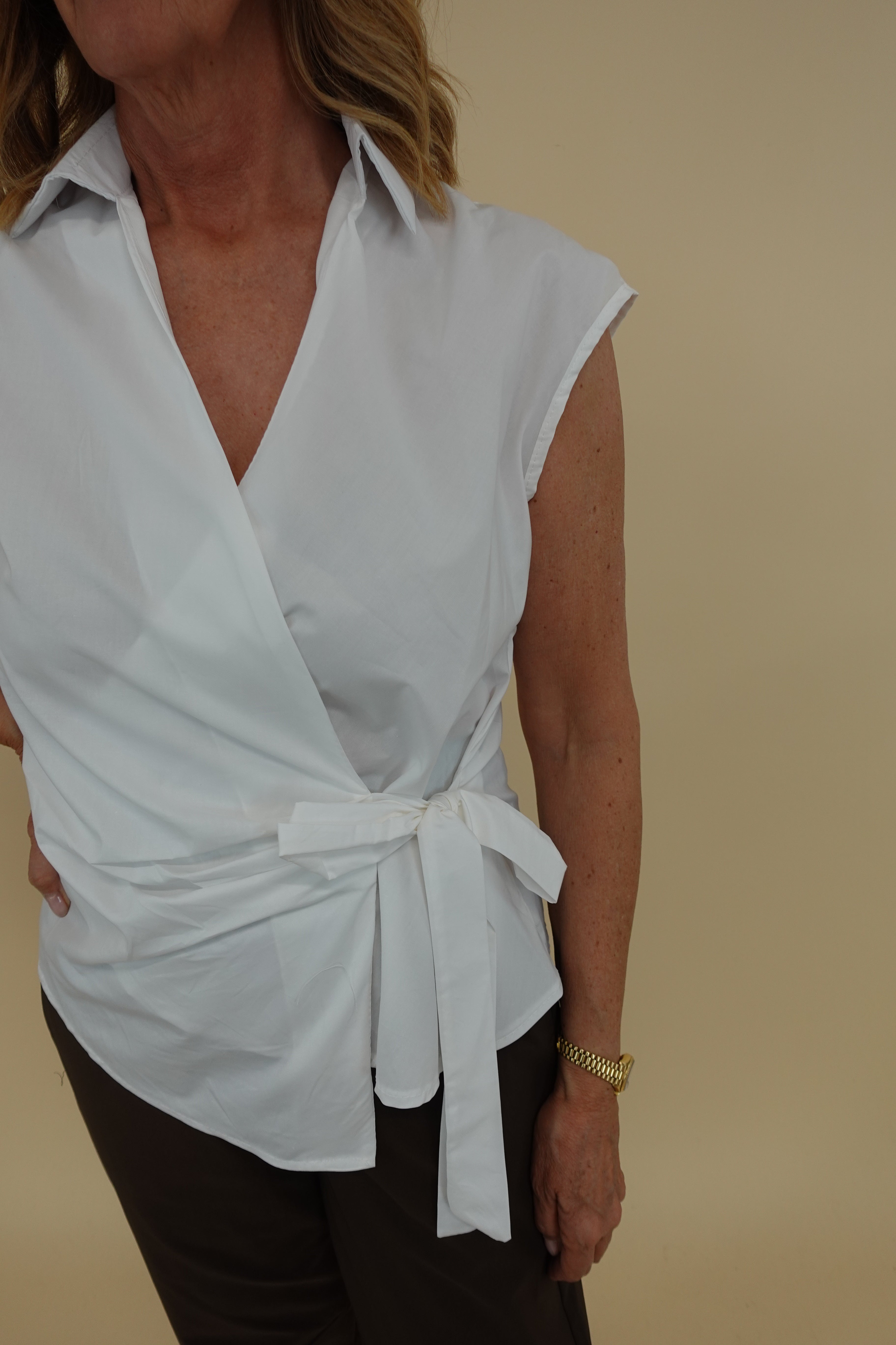 Camicia Nicole Bianco