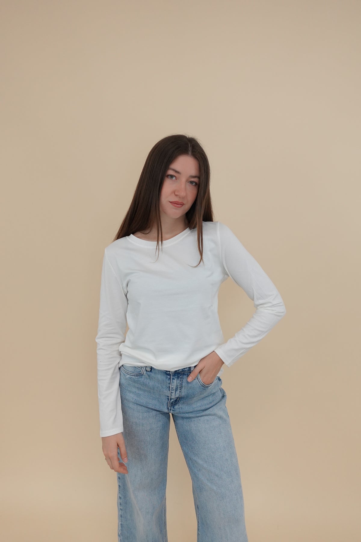 Maglia Basic Bianca