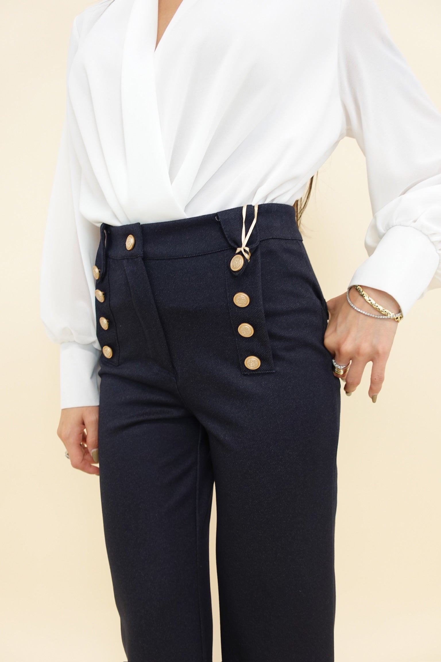 Pantalone Montecarlo Blu