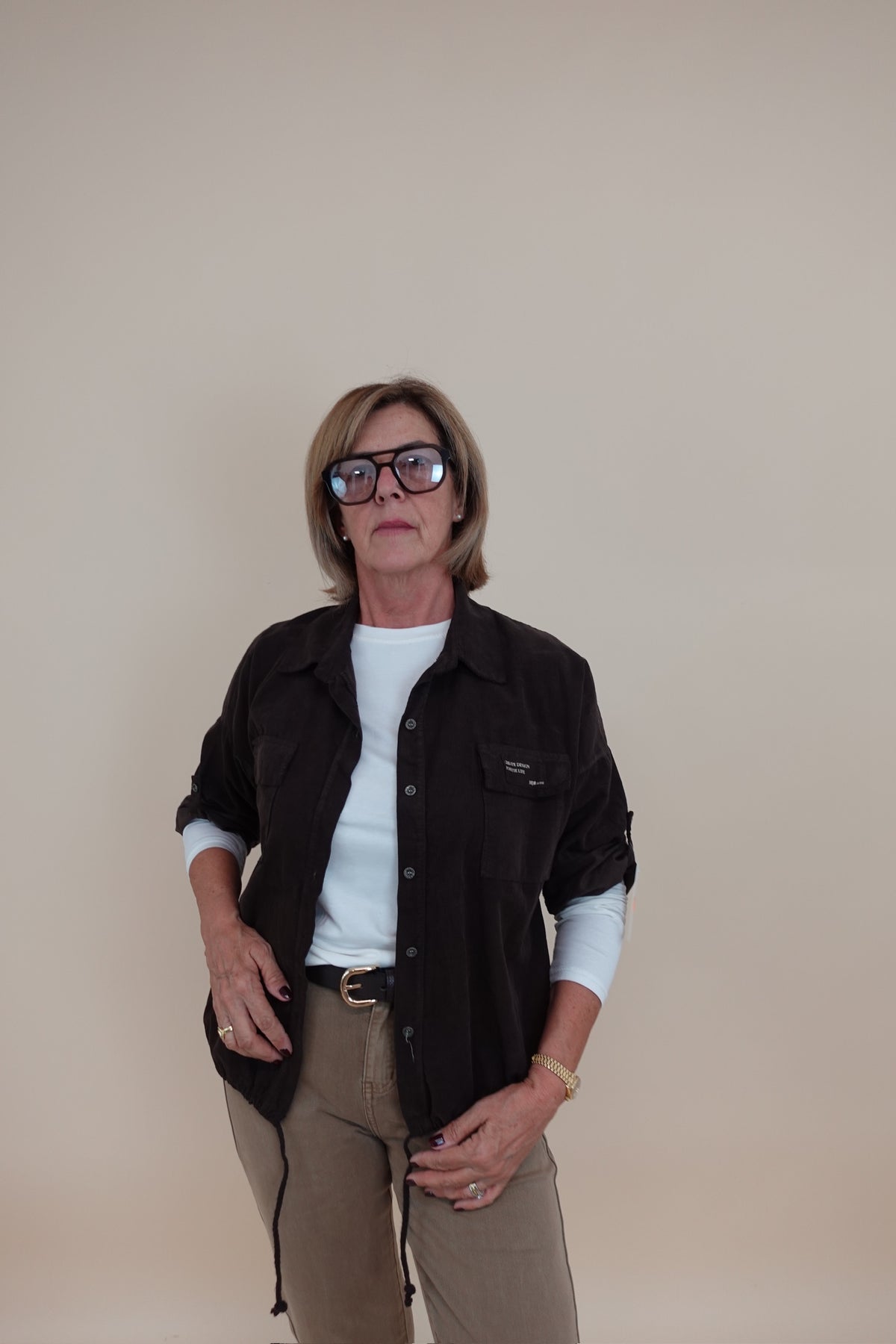 Camicia Create Marrone