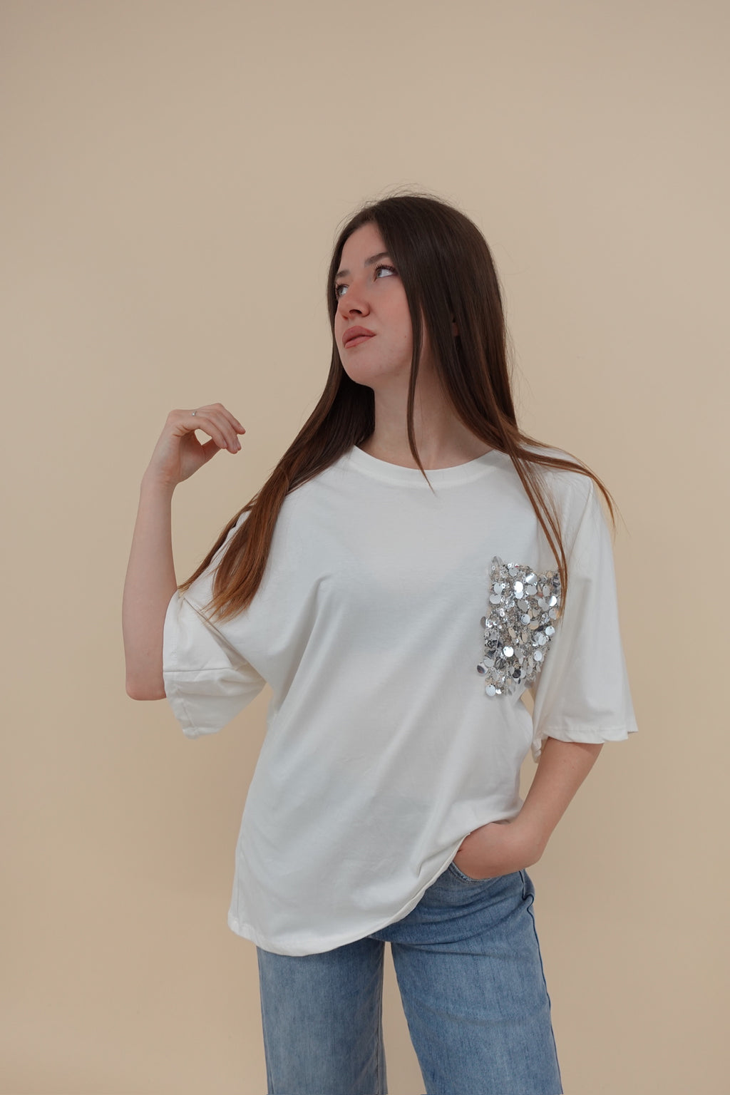 T-shirt Elettra Bianca
