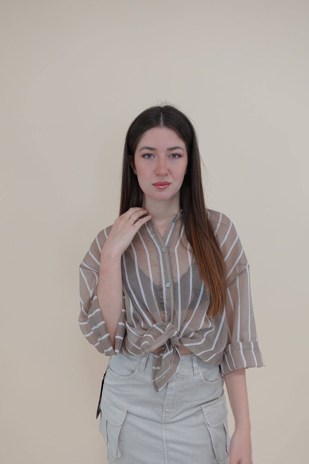 Camicia Vittoria Beige
