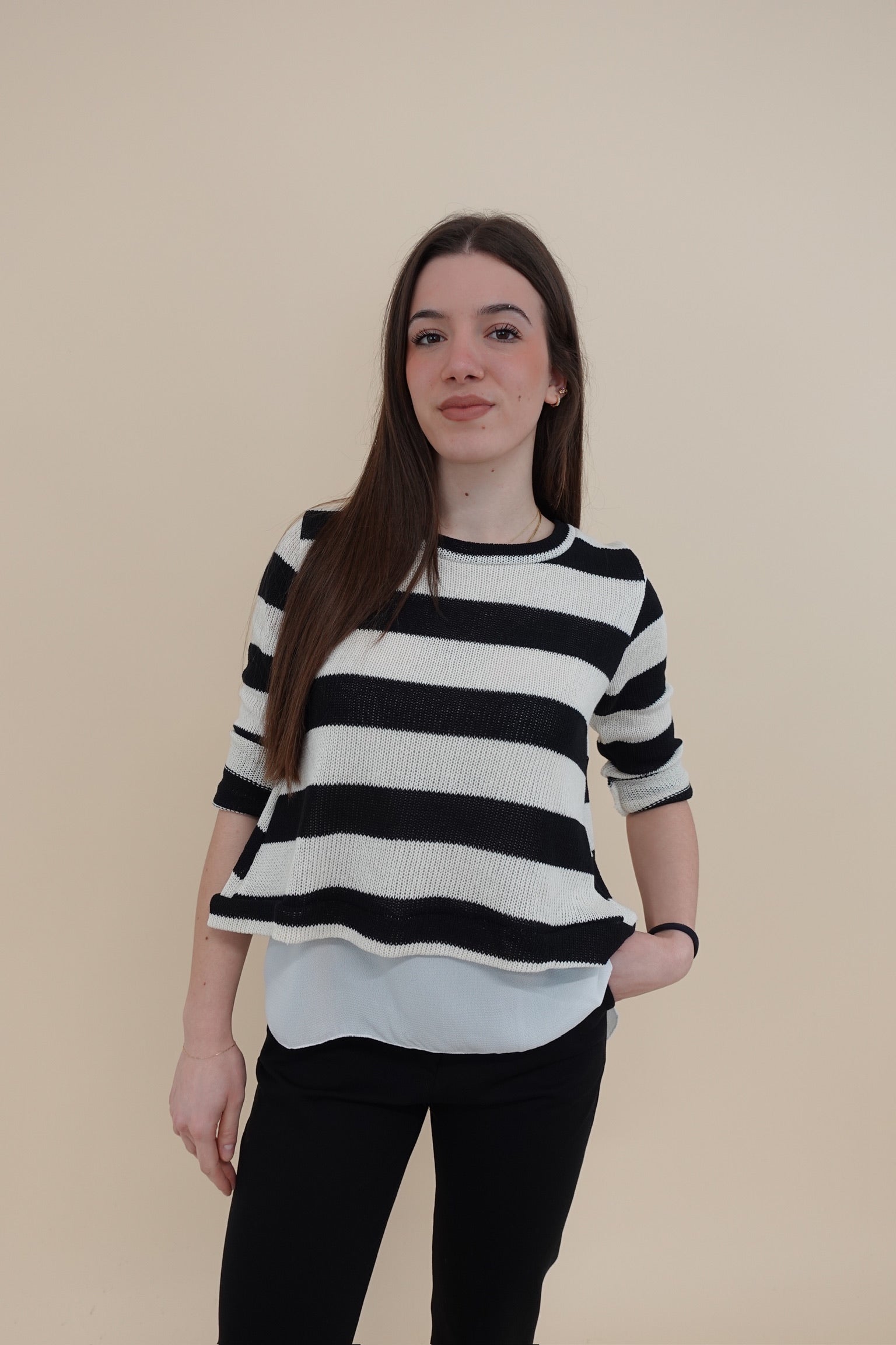 Maglia Marilena Nero