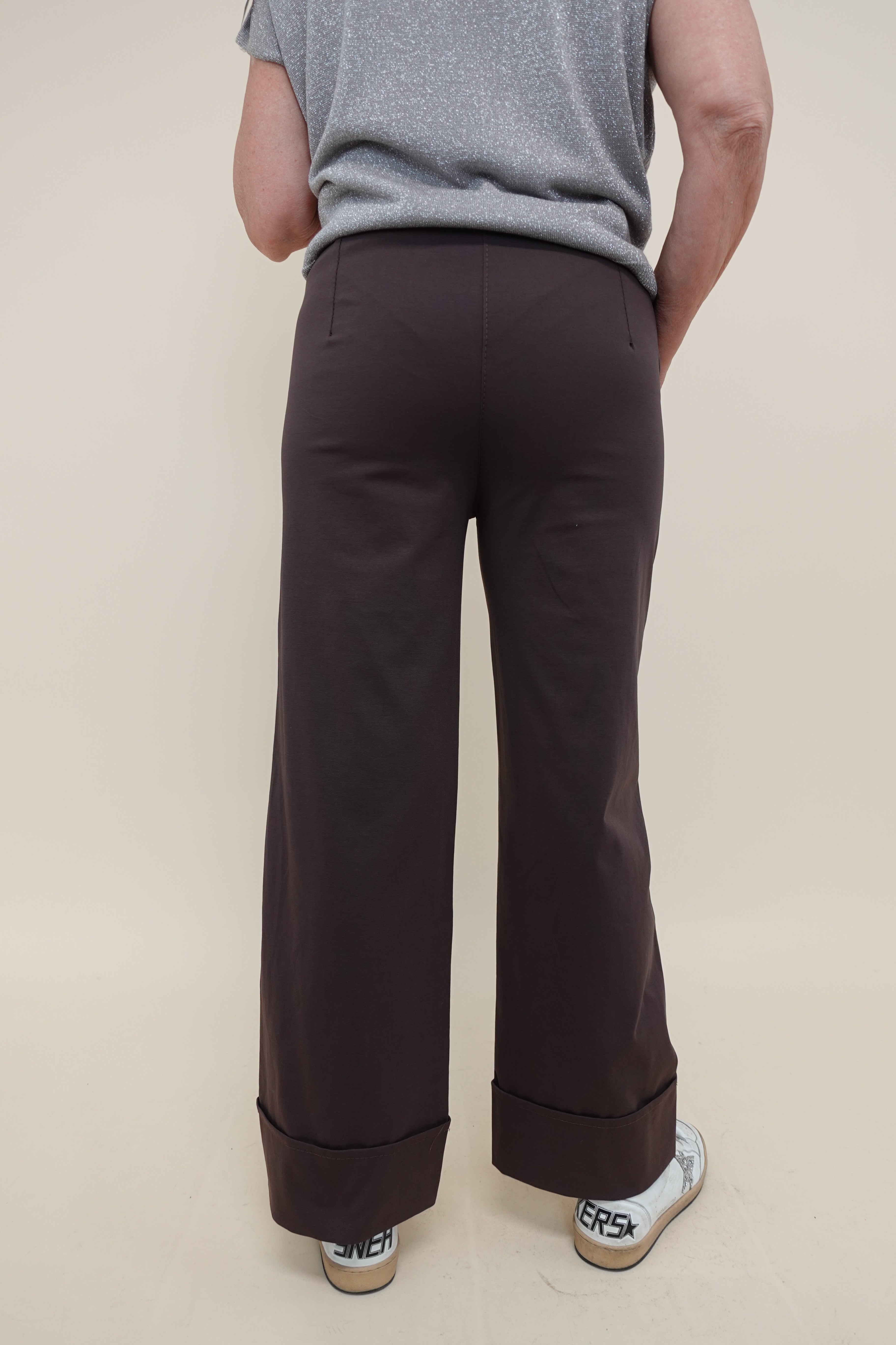 Pantalone Monica Marrone