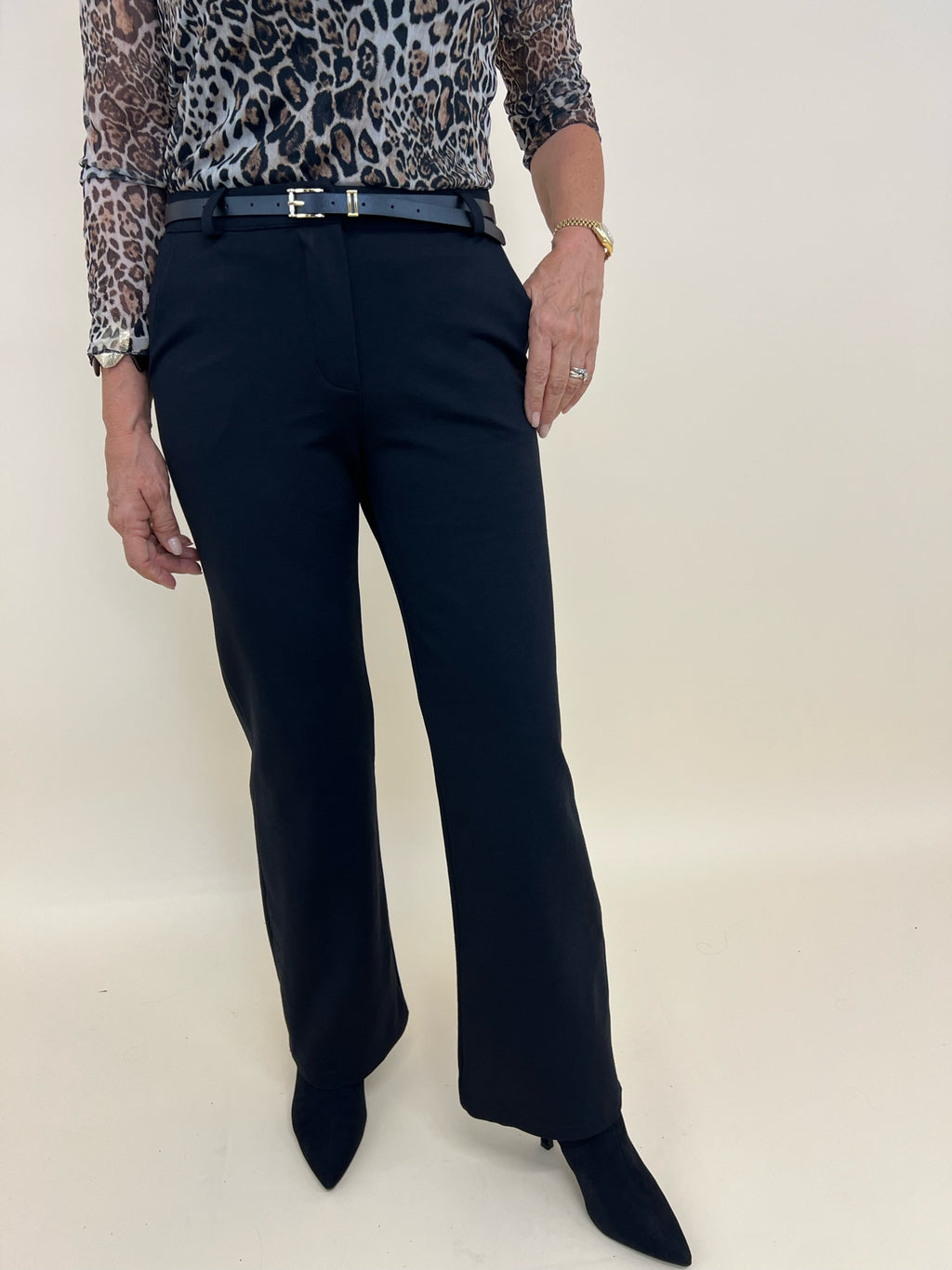 Pantalone Punto Milano Nero