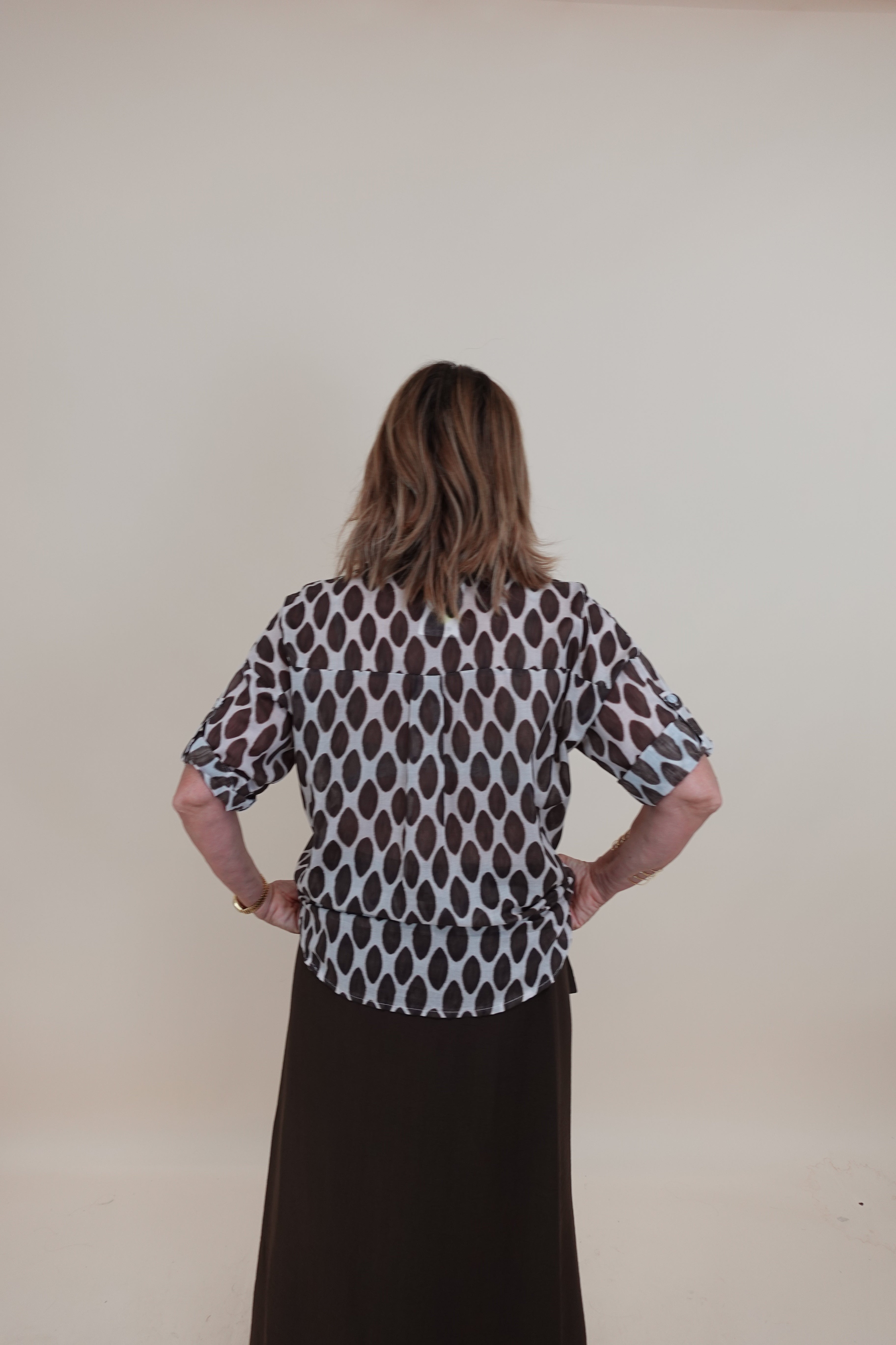 Camicia Annalisa Beige