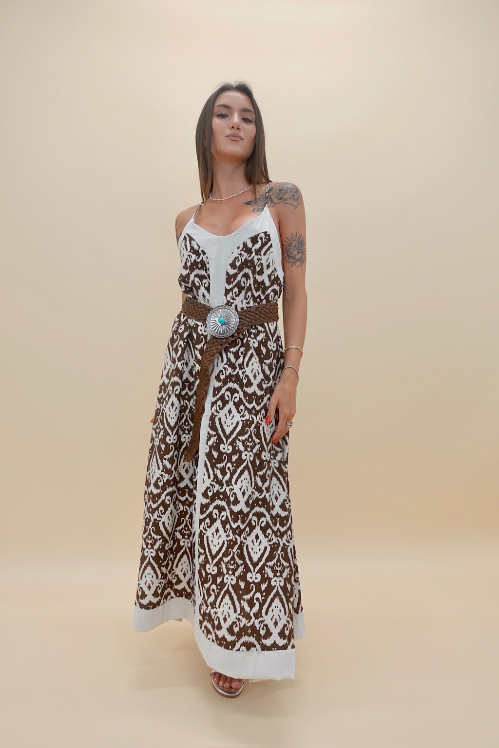 Abito Minorca Marrone