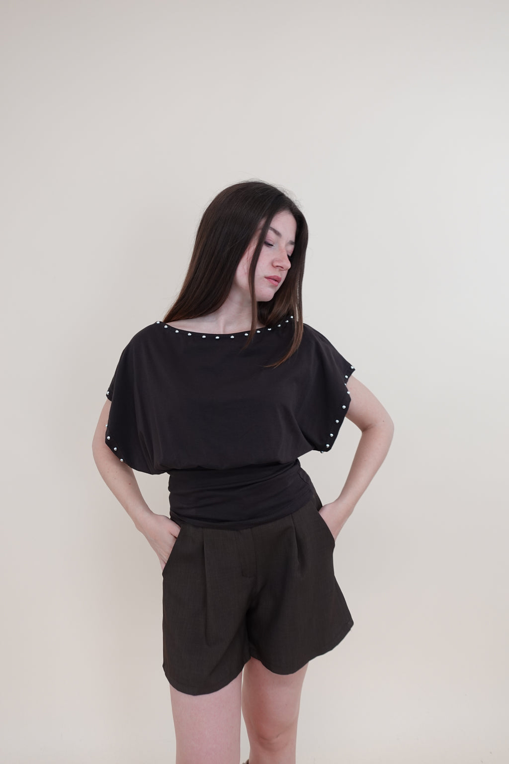 Shorts Ale Marrone