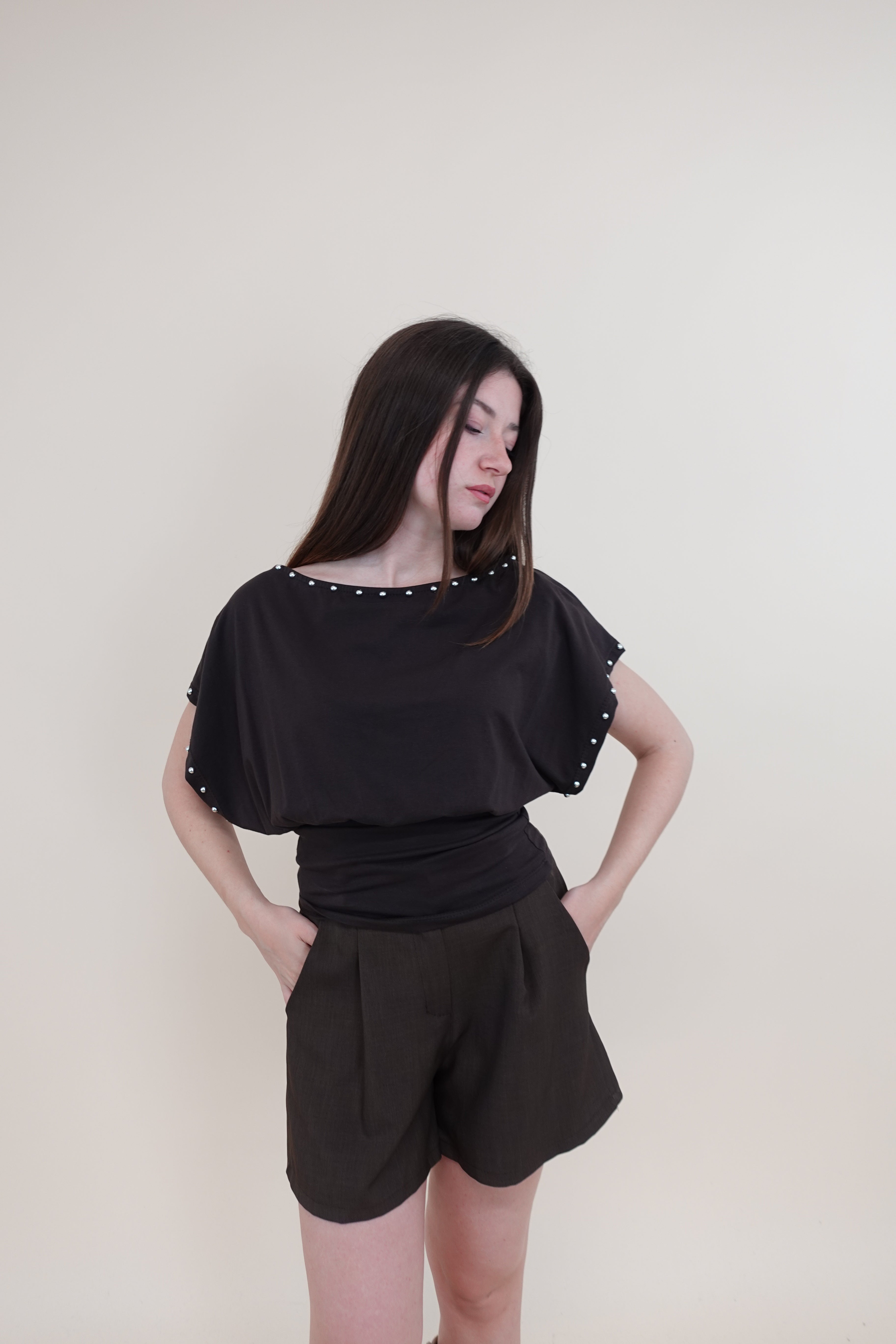 Shorts Ale Marrone