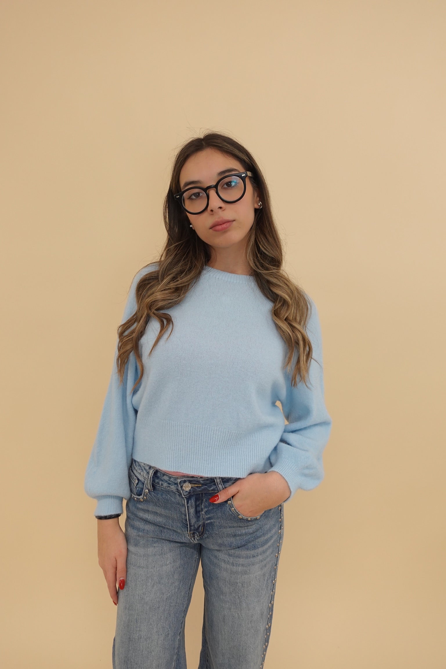 Maglione Vanessa Azzurro