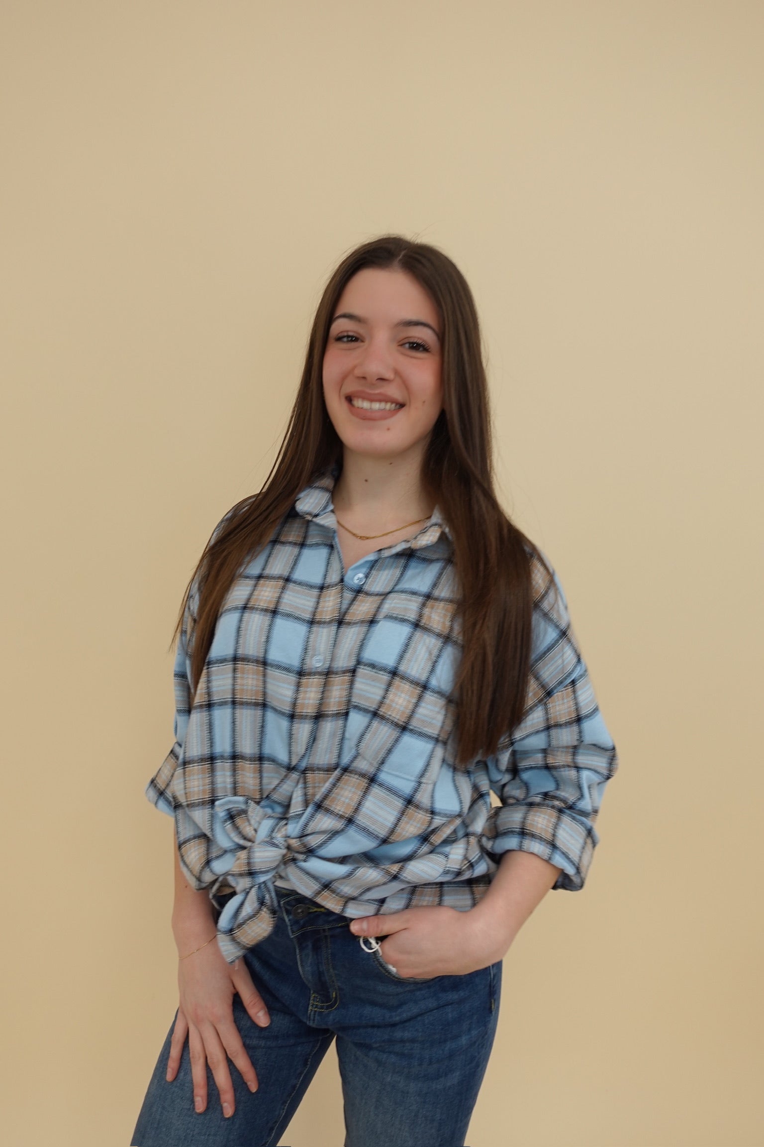 Camicia Silvia Azzurra