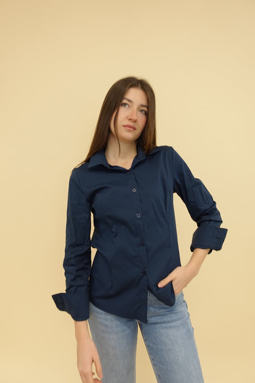 Camicia blu