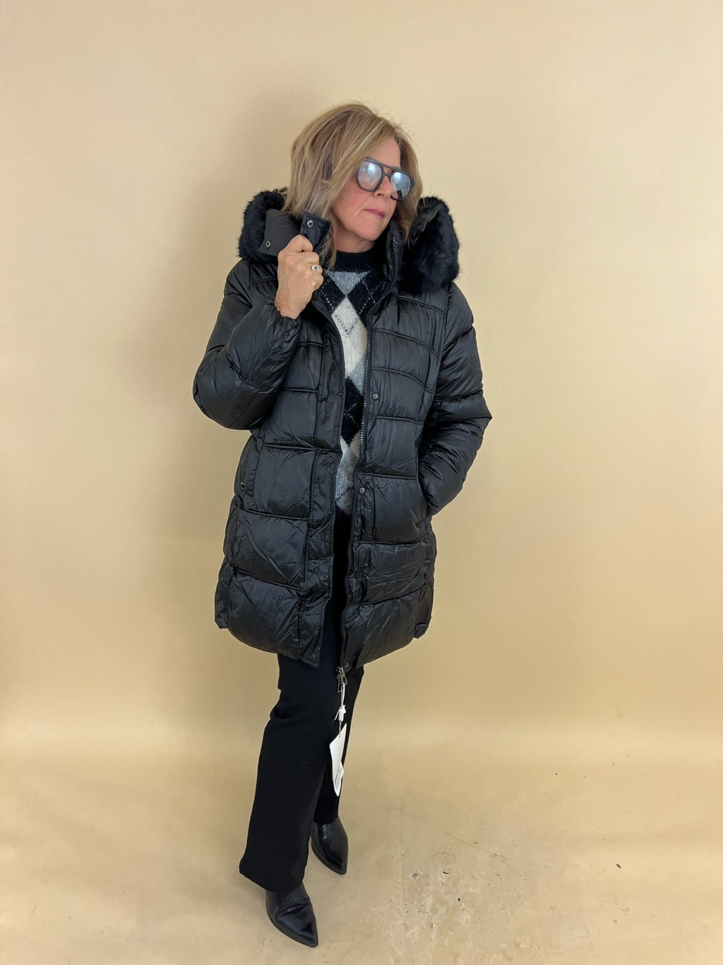 Piumino Lucrezia Nero