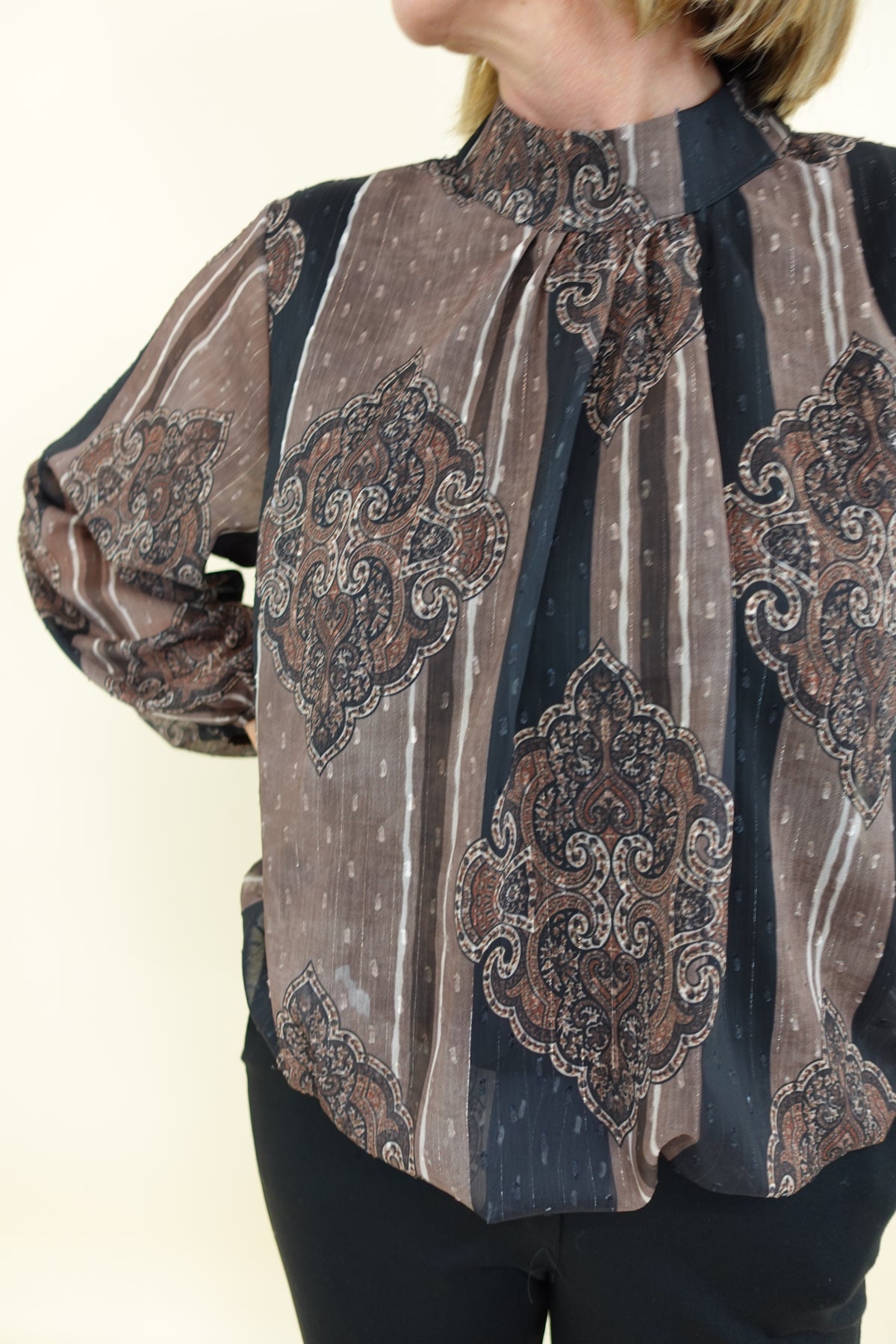 Camicia Oriente Marrone