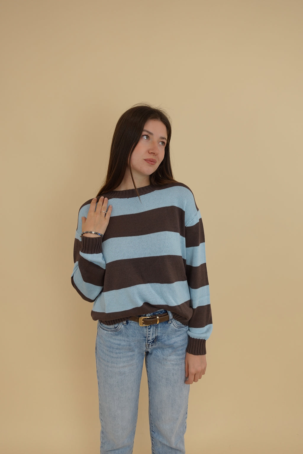 Maglione Candy Azzurro
