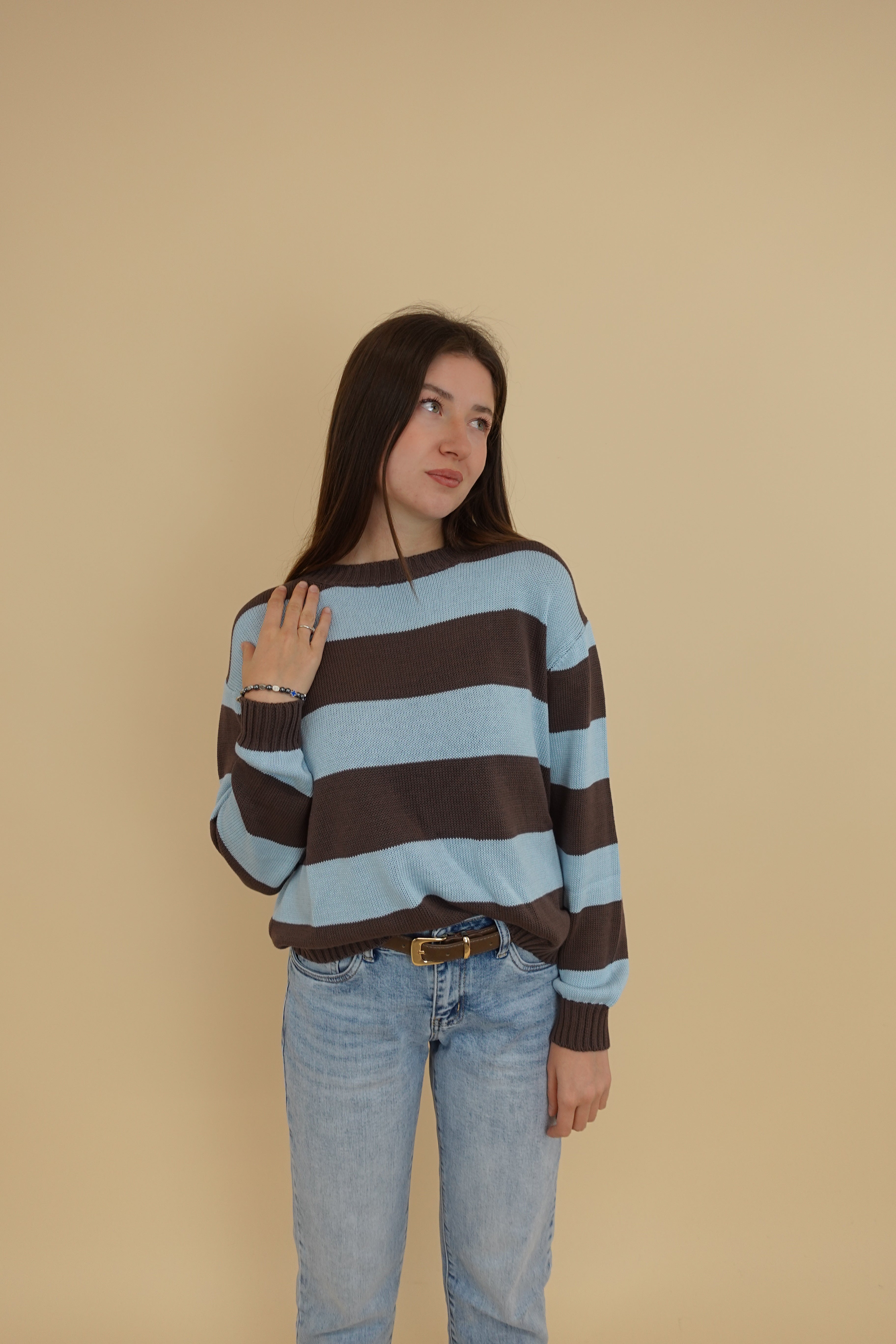 Maglione Candy Azzurro