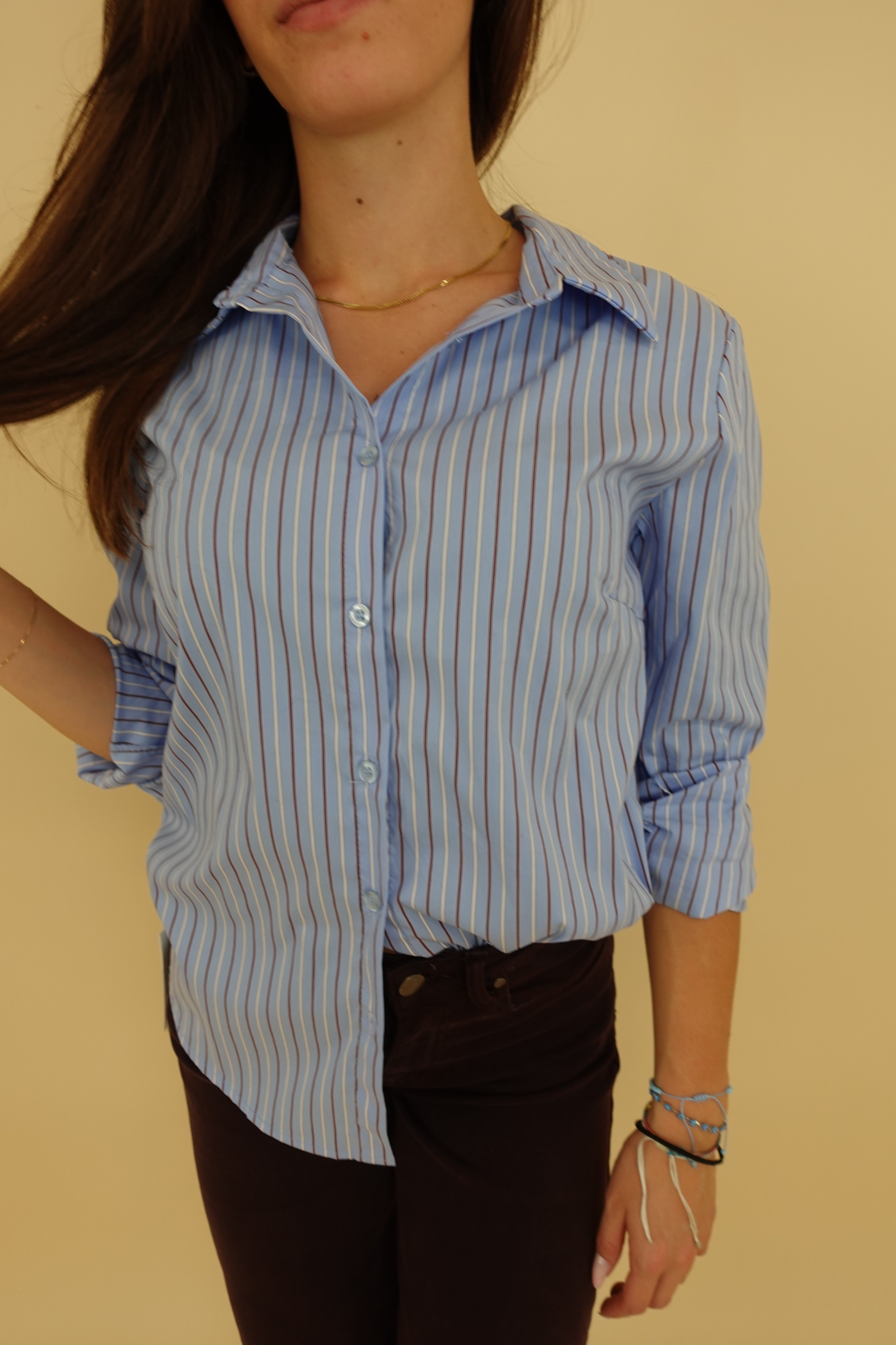 Camicia righe fine