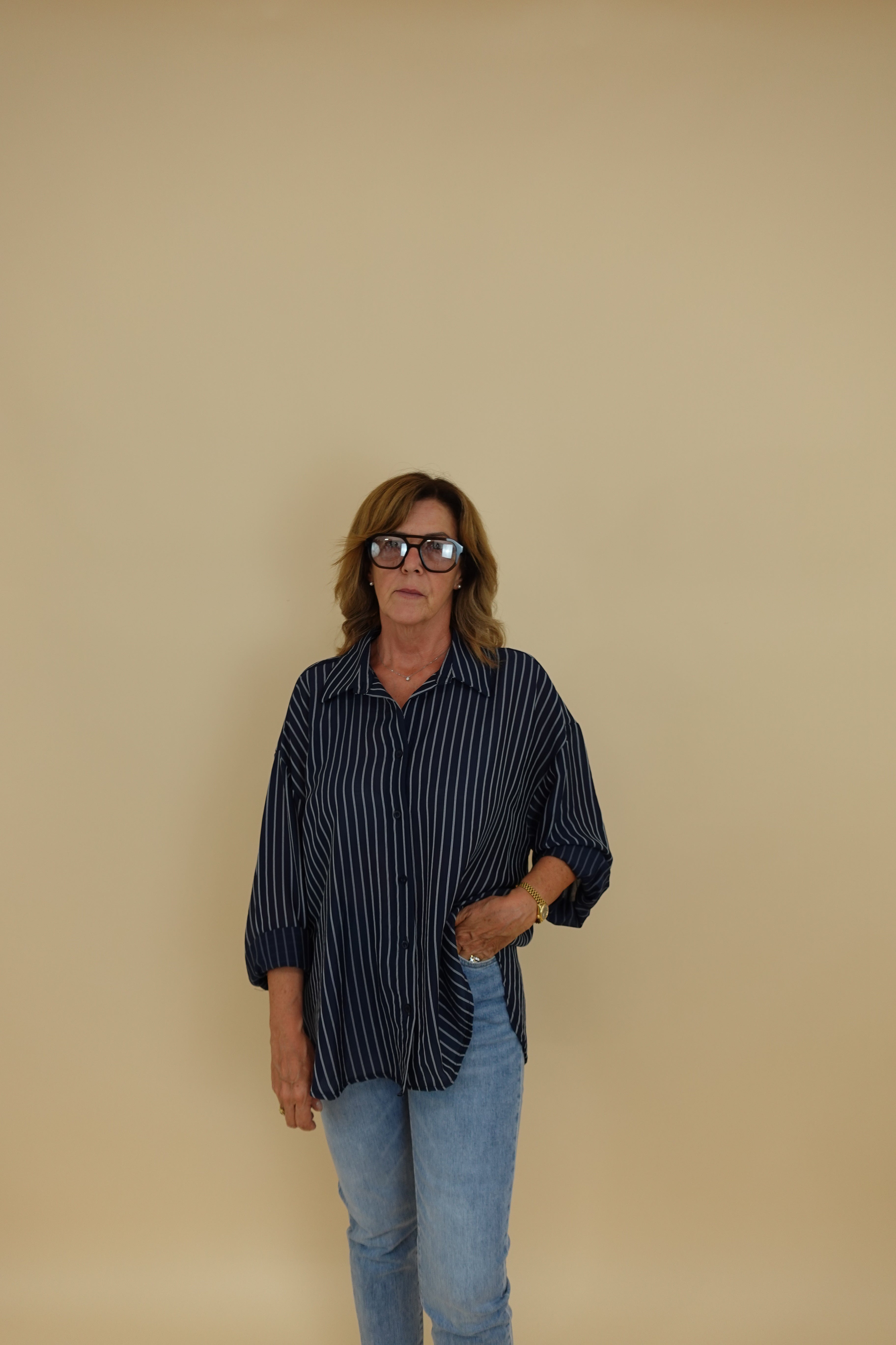 Camicia Milena blu