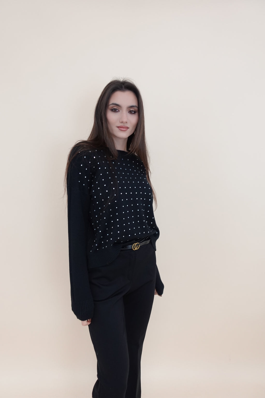 Maglione Samuela Nero