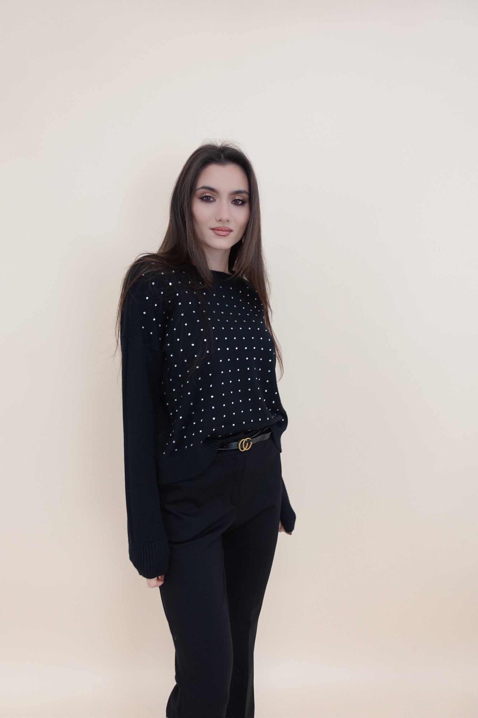 Maglione Samuela Nero