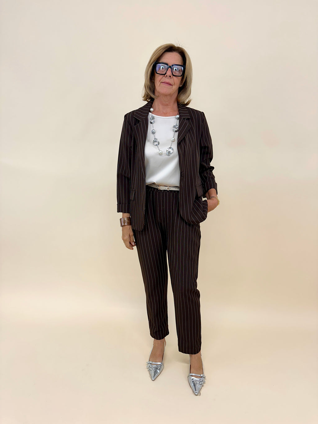 Completo Gessato Long