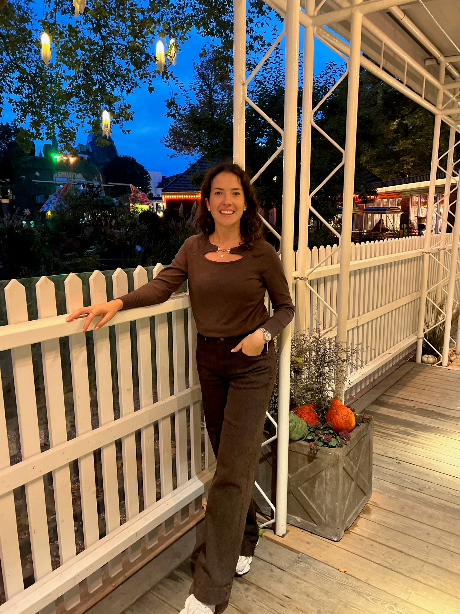 Maglioncino Park Marrone