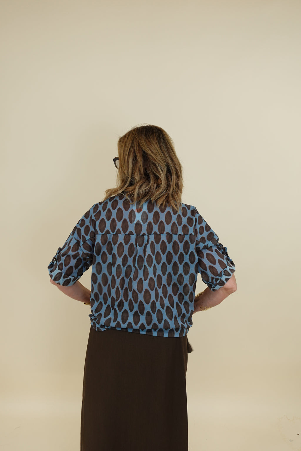 Camicia Annalisa Azzurra