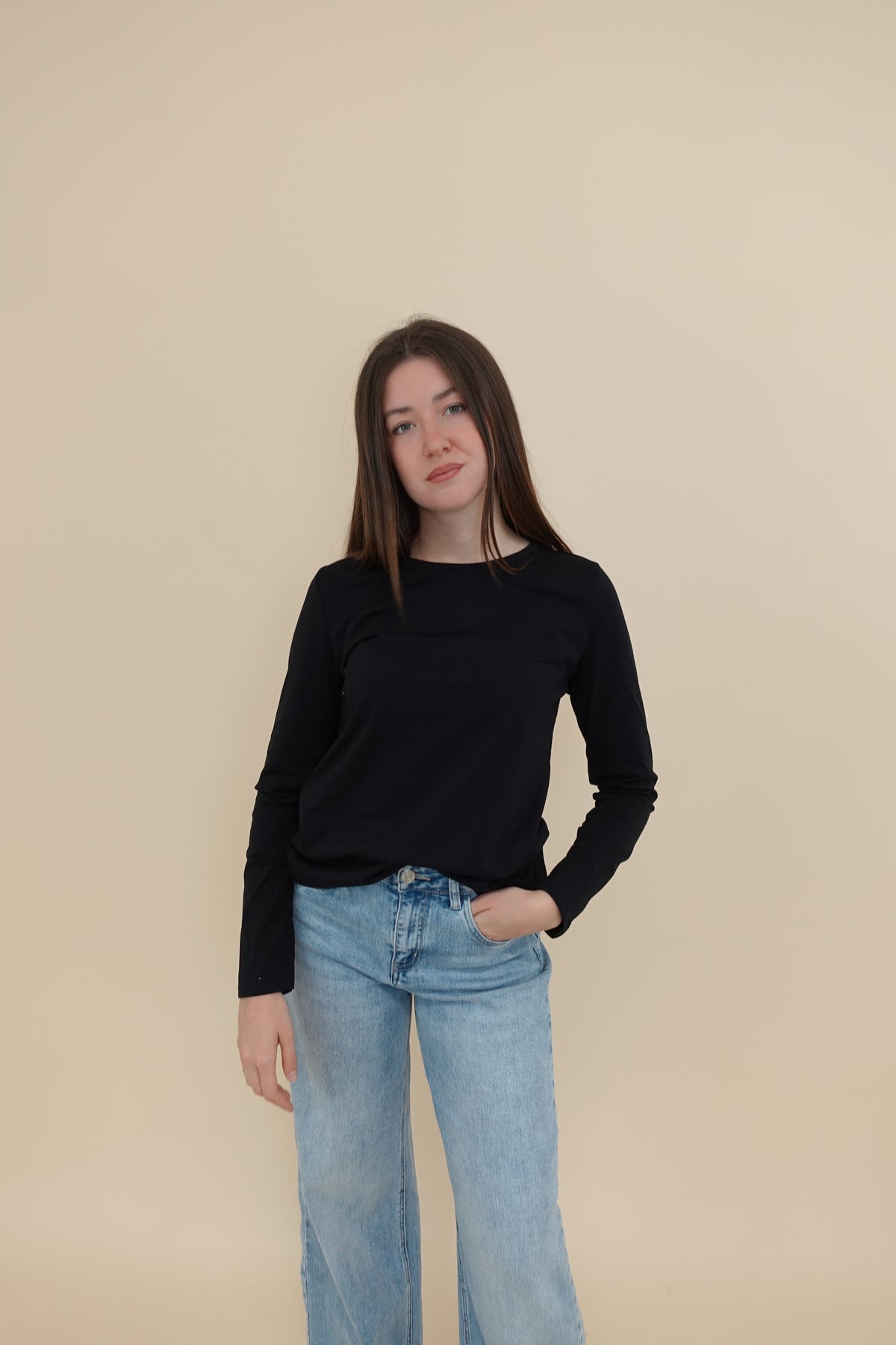 Maglia Basic Nera