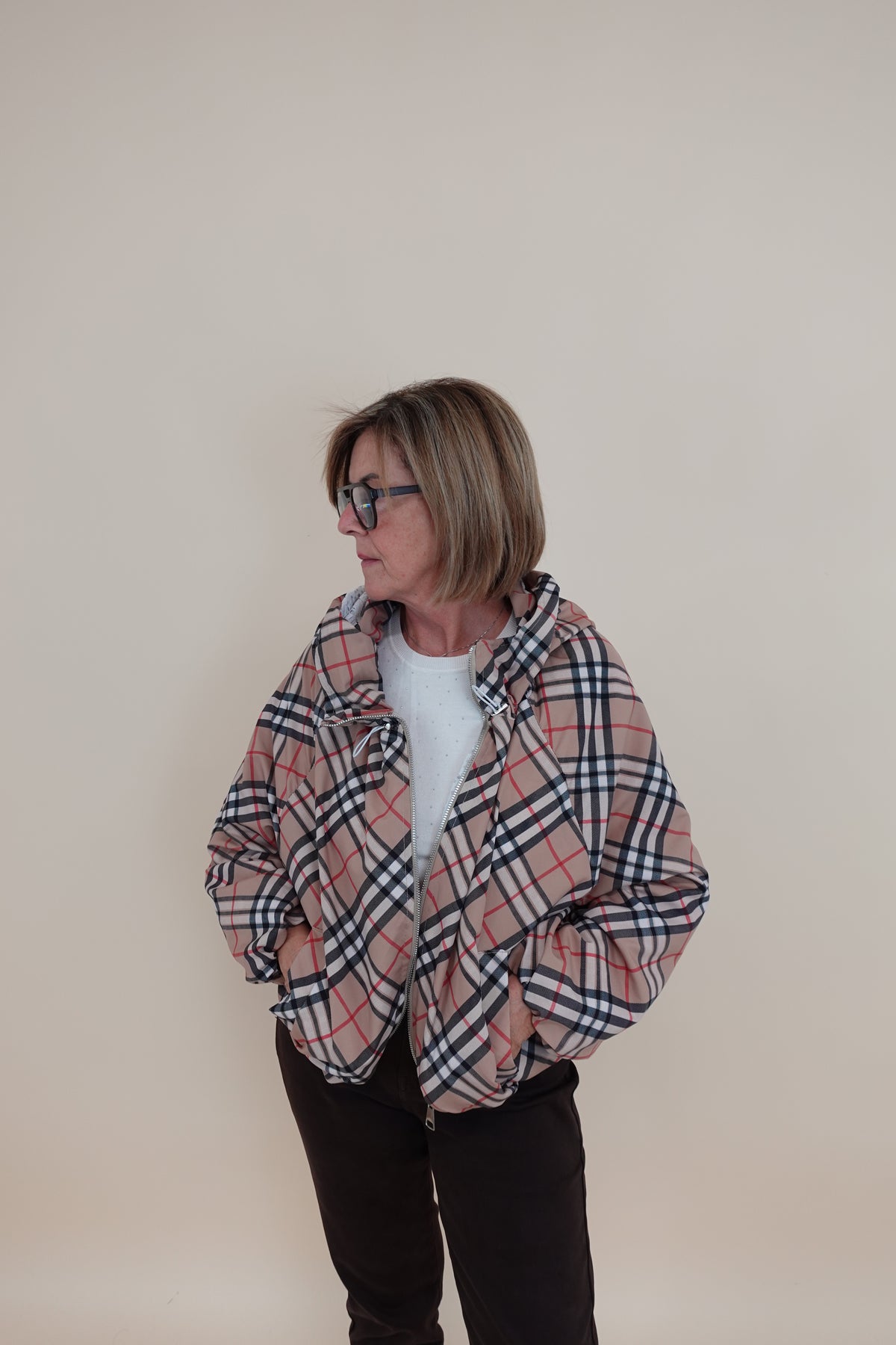 Giacca country Beige