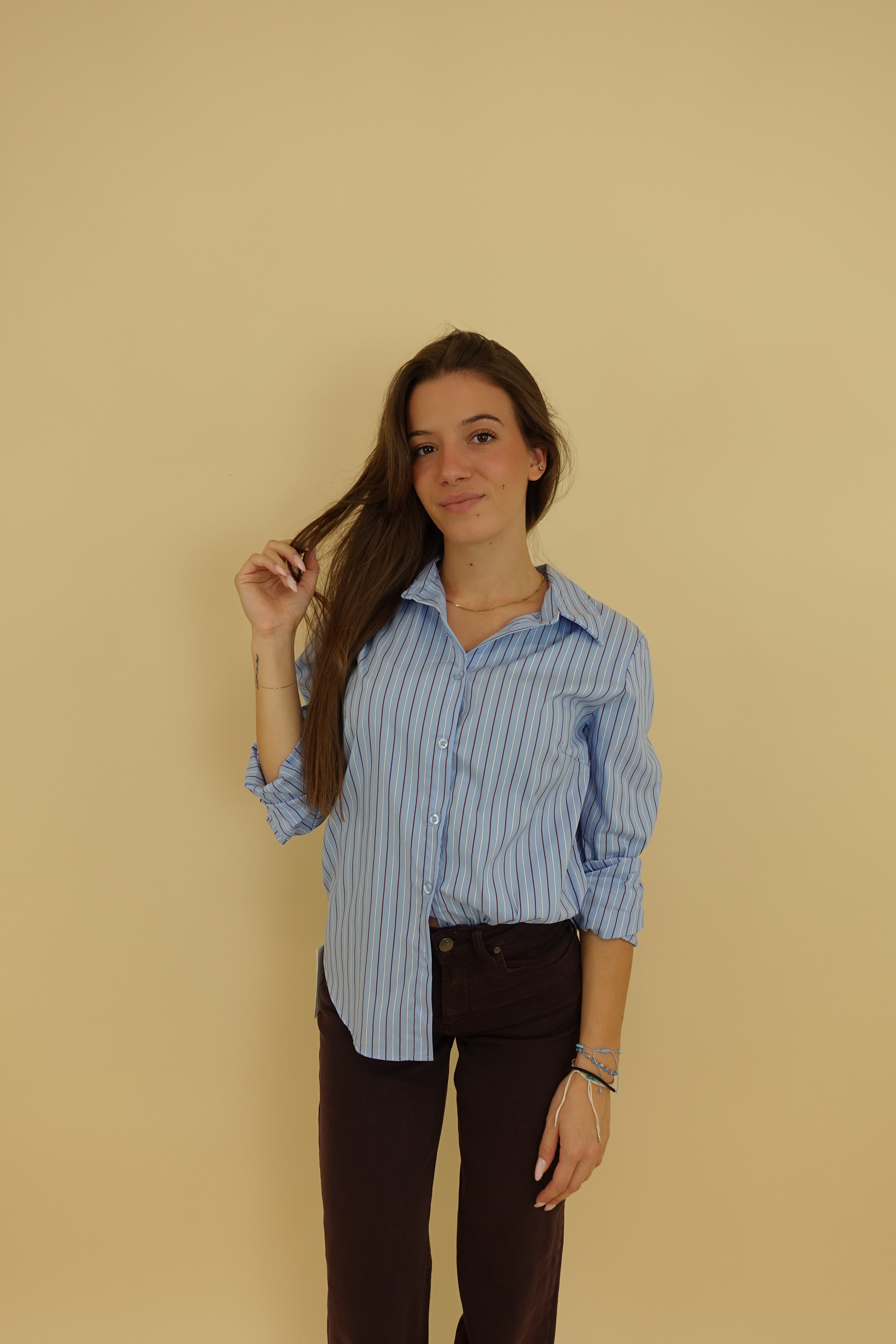 Camicia righe fine