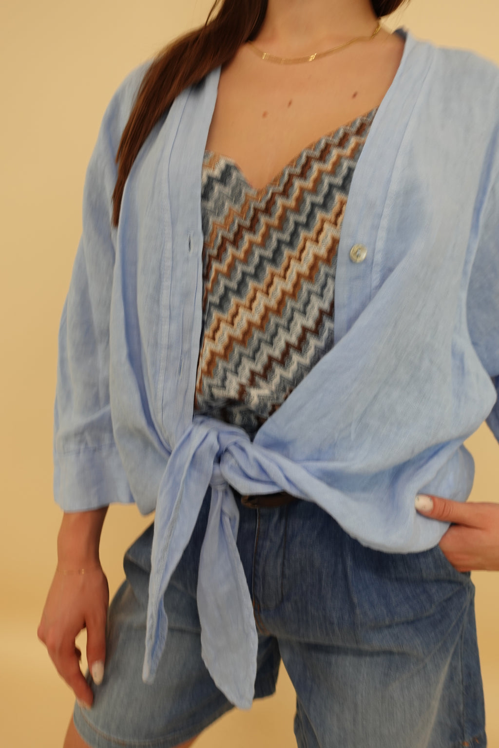 Camicia Corsica Azzurra