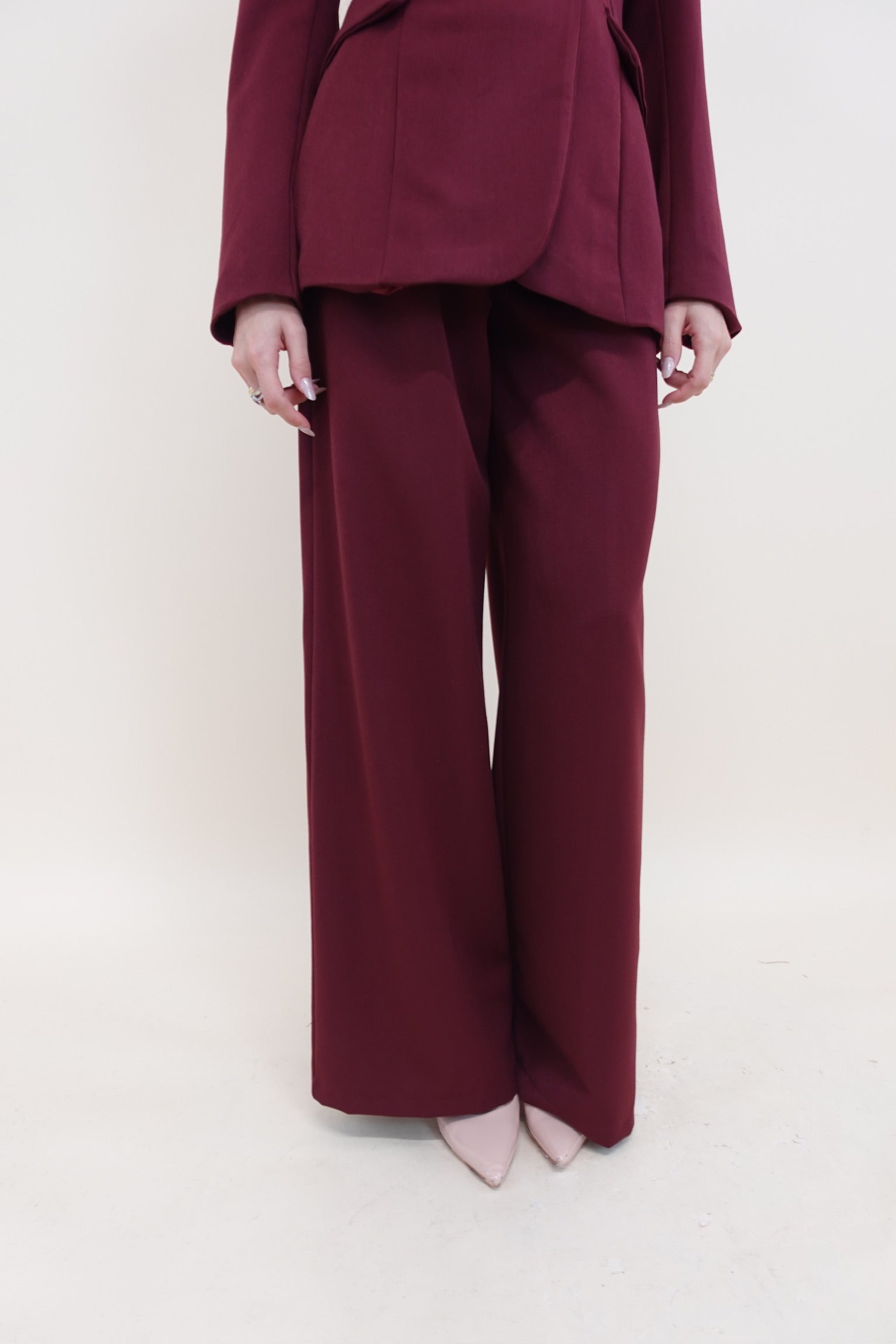 Pantalone Lacci Bordeaux