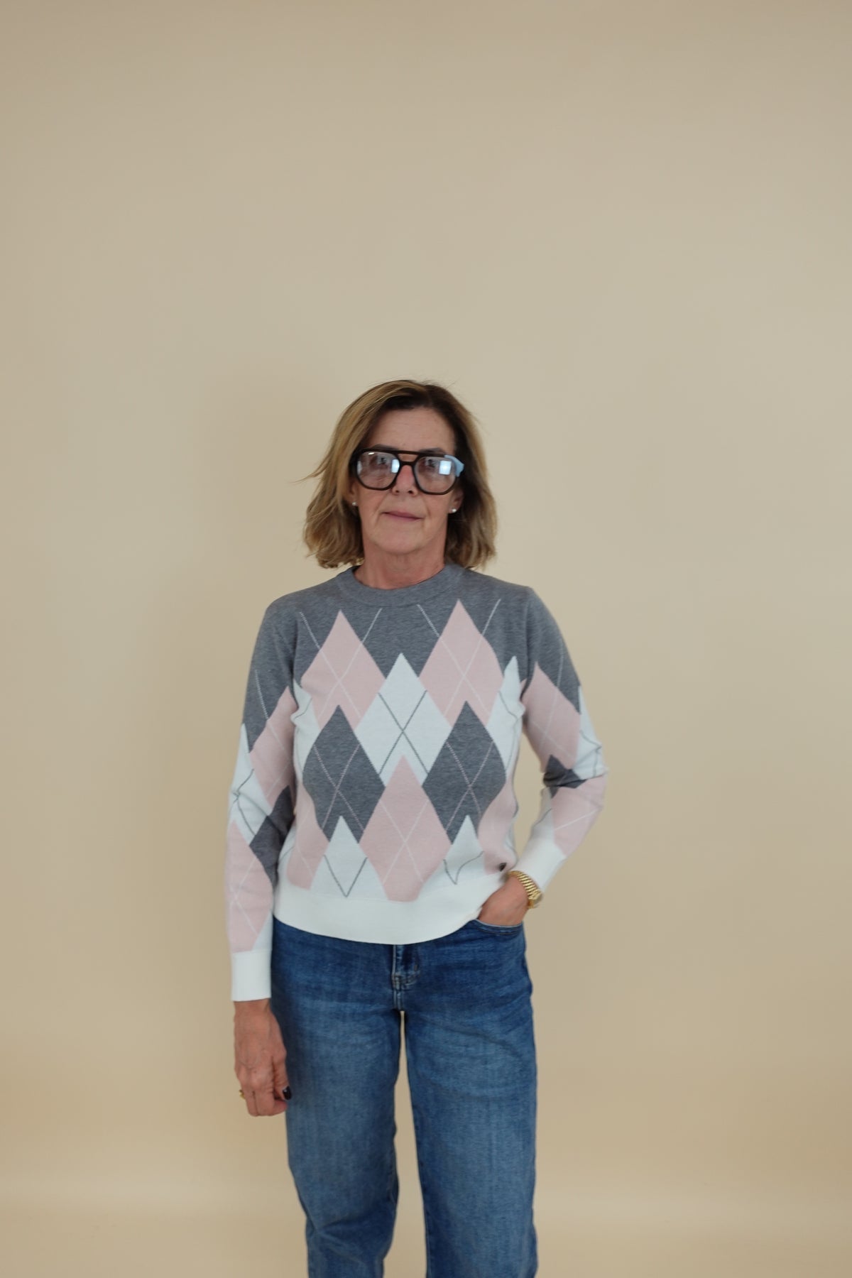 Maglione Arika Rosa