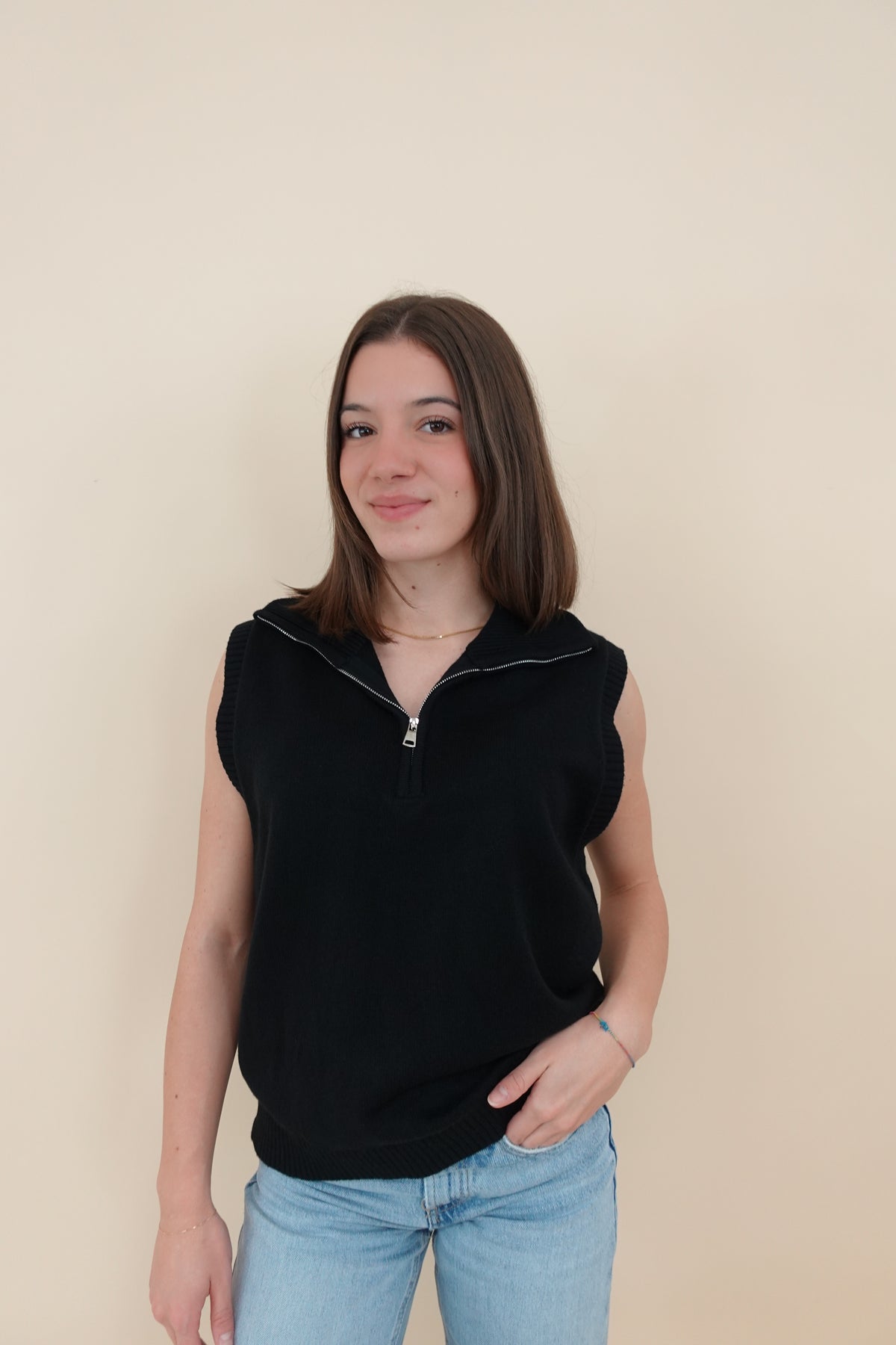 Gilet Mountain Nero