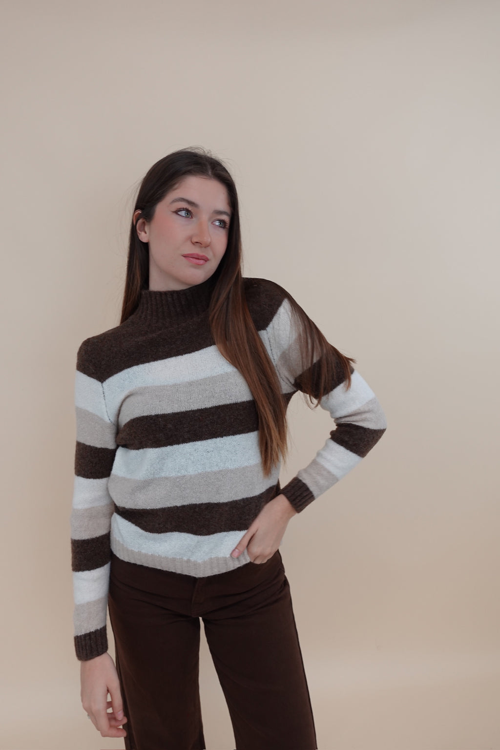 Lupetto Elisa Marrone