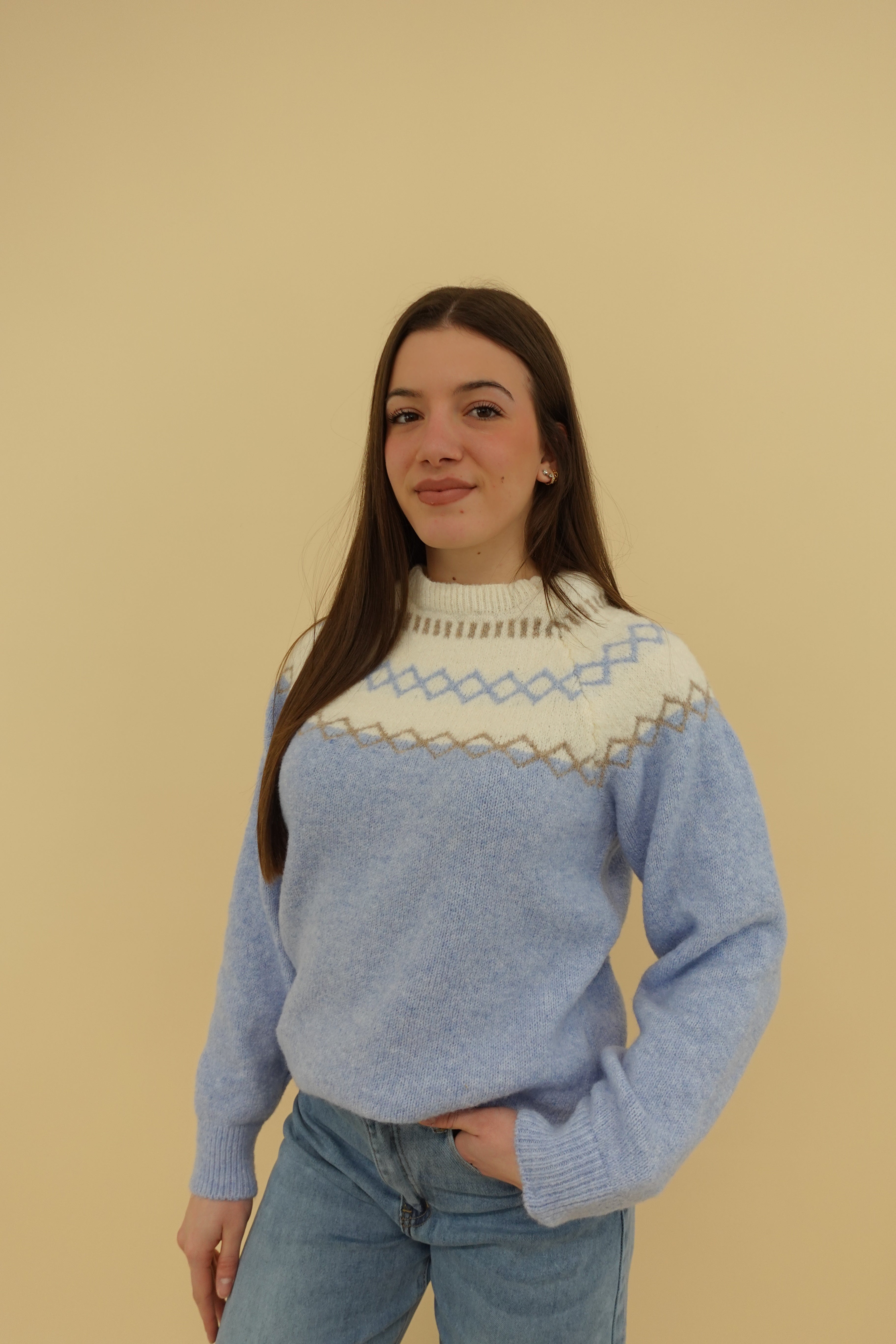 Maglione Iceland Azzurro