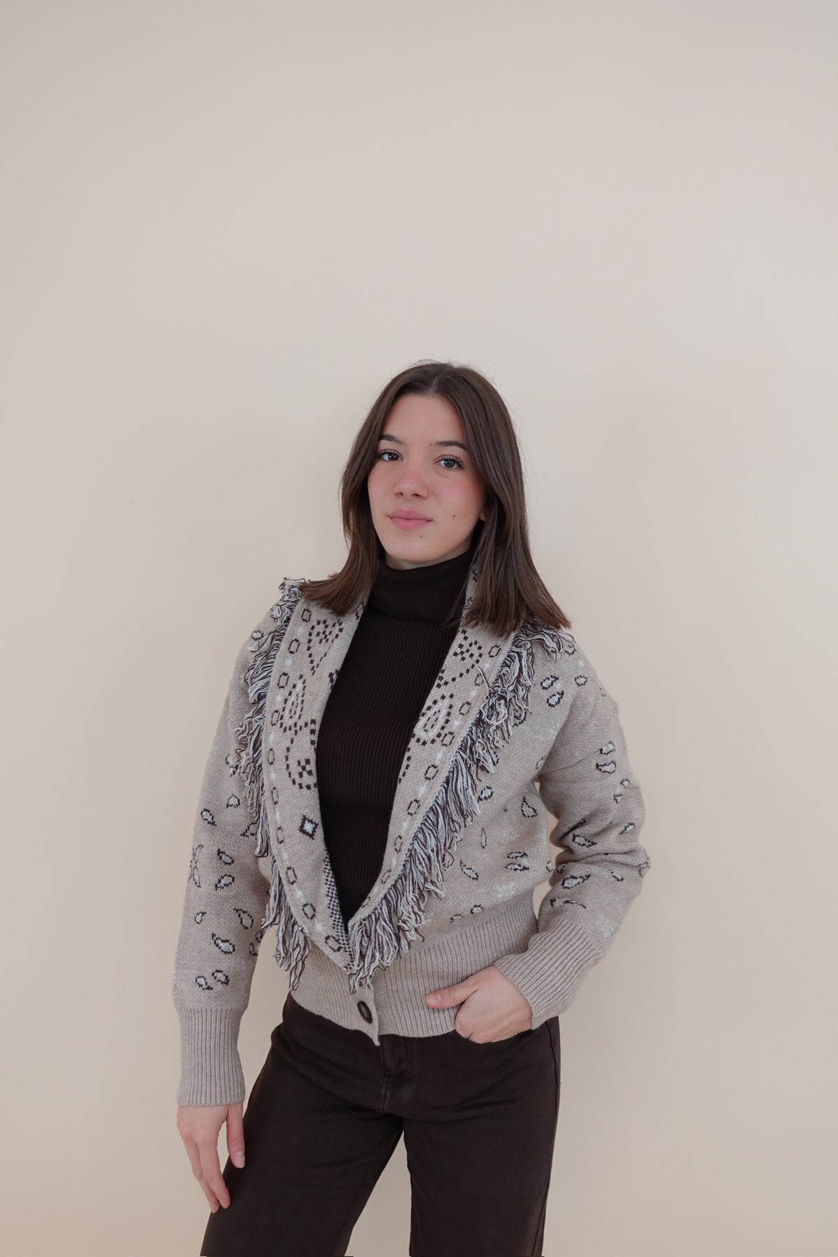 Cardigan Aosta Beige