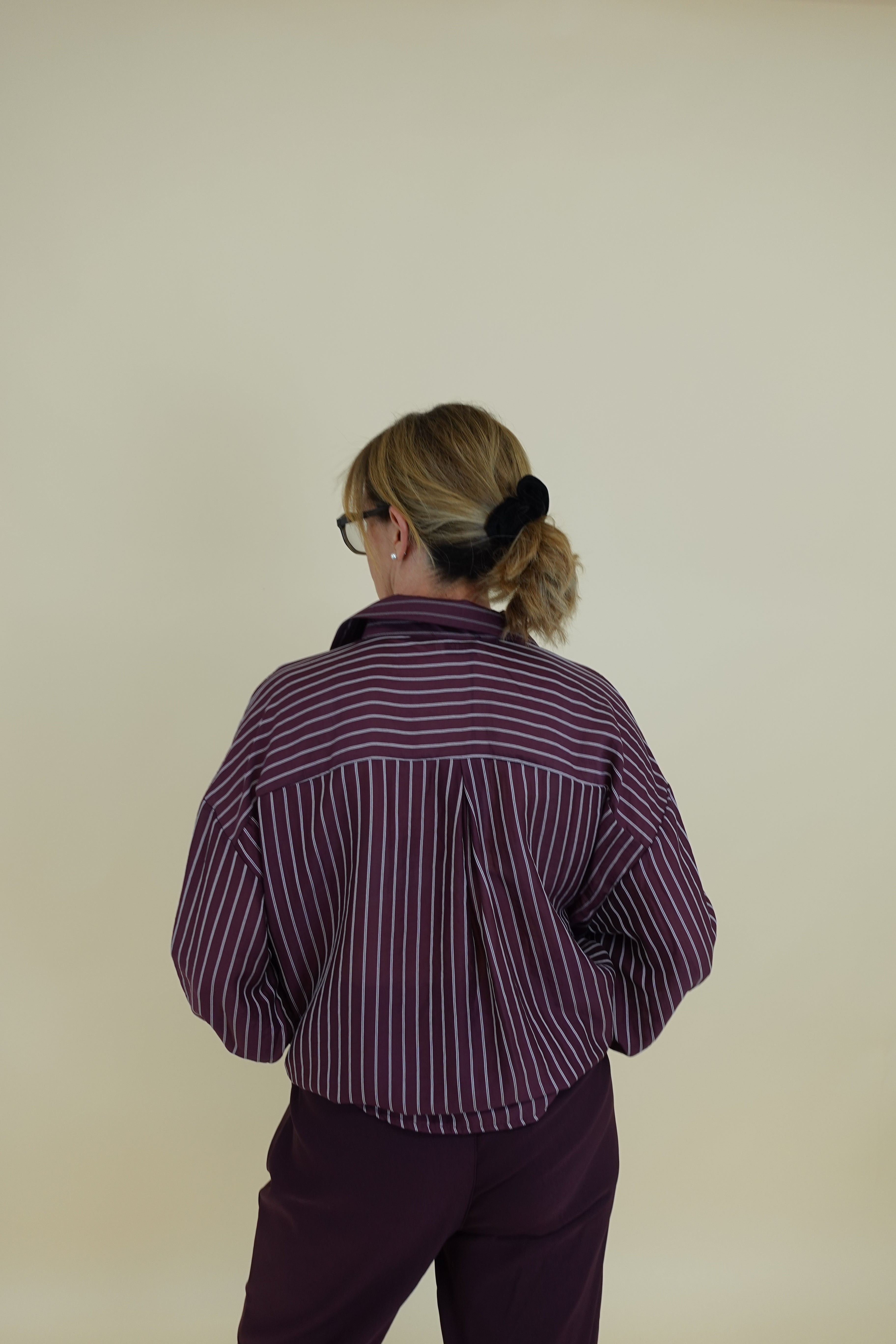 Camicia Milena Bordeaux