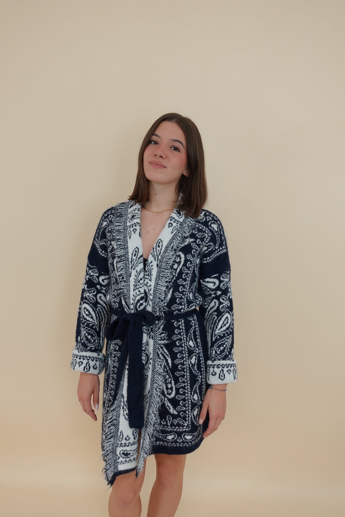 Cardigan Garda Blu