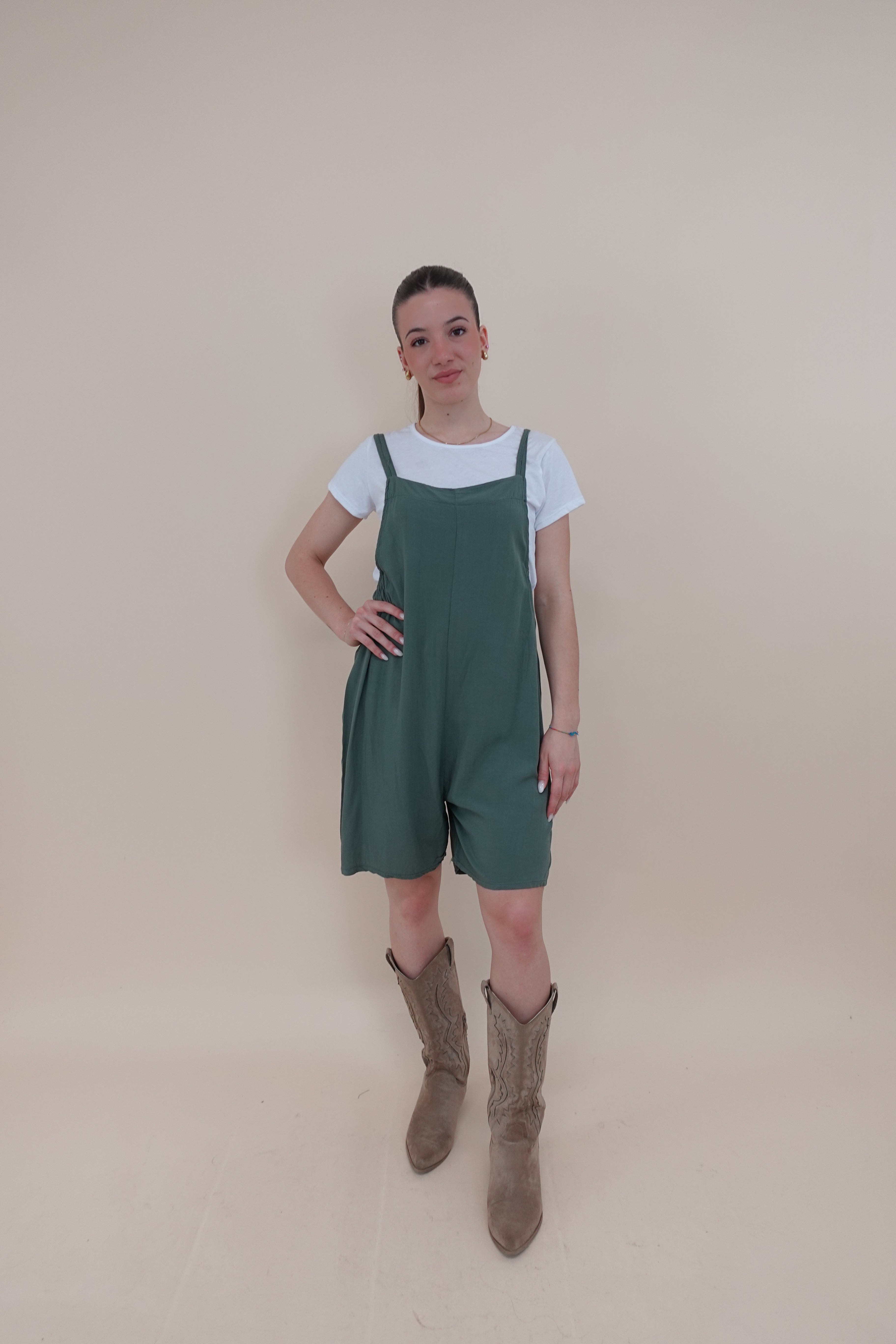 Salopette Verde