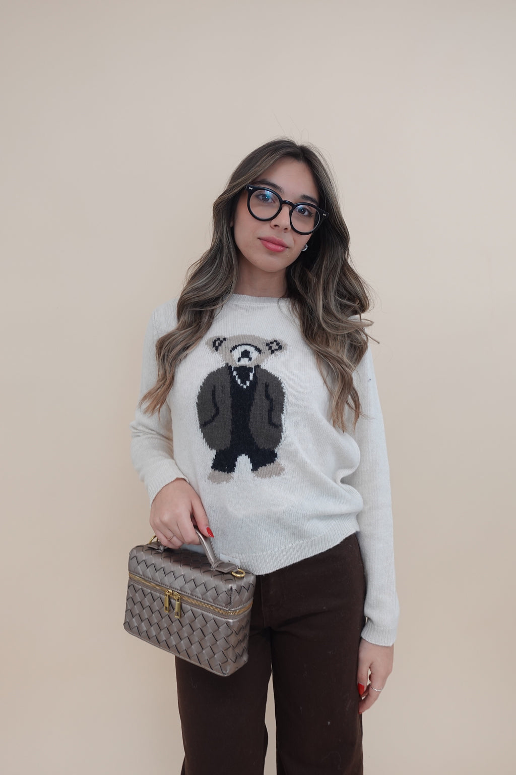 Maglione Blend Beige